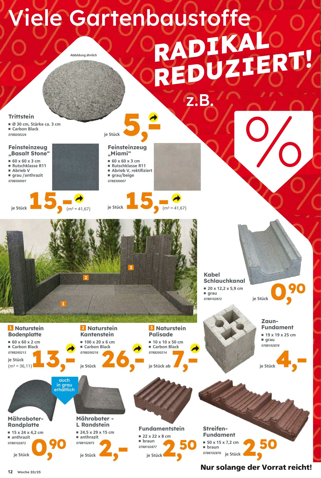 Prospekt Globus Baumarkt 11.05.2025 - 17.05.2025