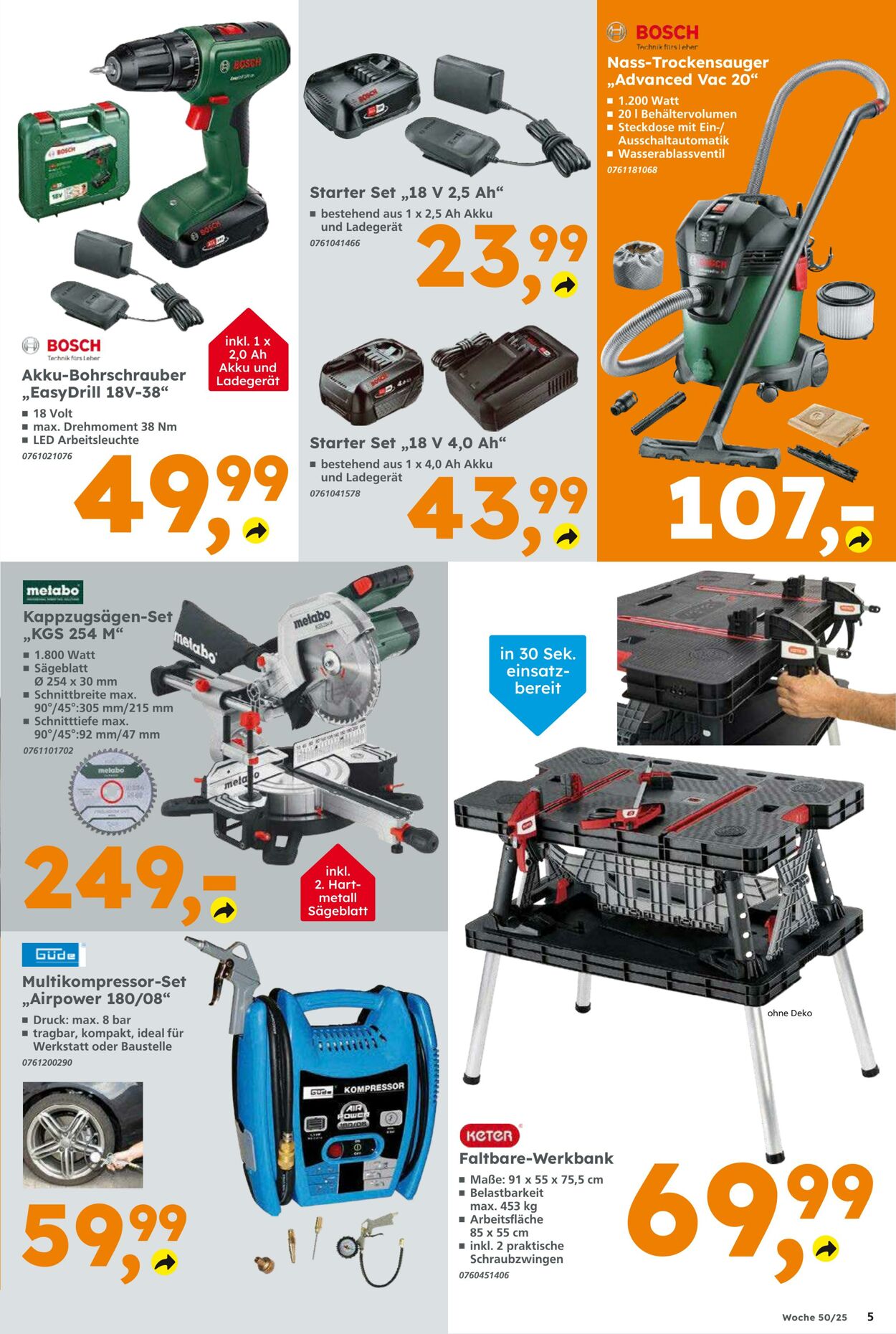 Prospekt Globus Baumarkt 07.12.2025 - 13.12.2025