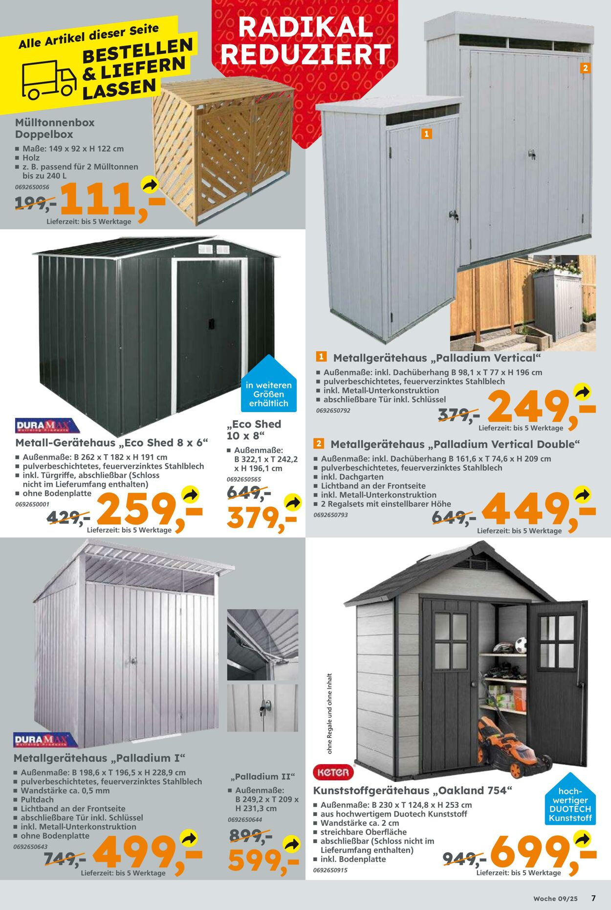 Prospekt Globus Baumarkt 25.02.2025 - 01.03.2025