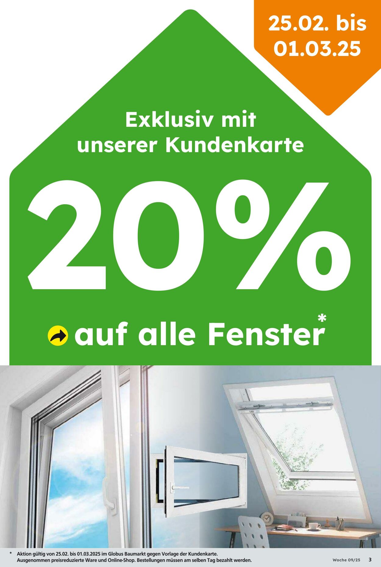 Prospekt Globus Baumarkt 25.02.2025 - 01.03.2025