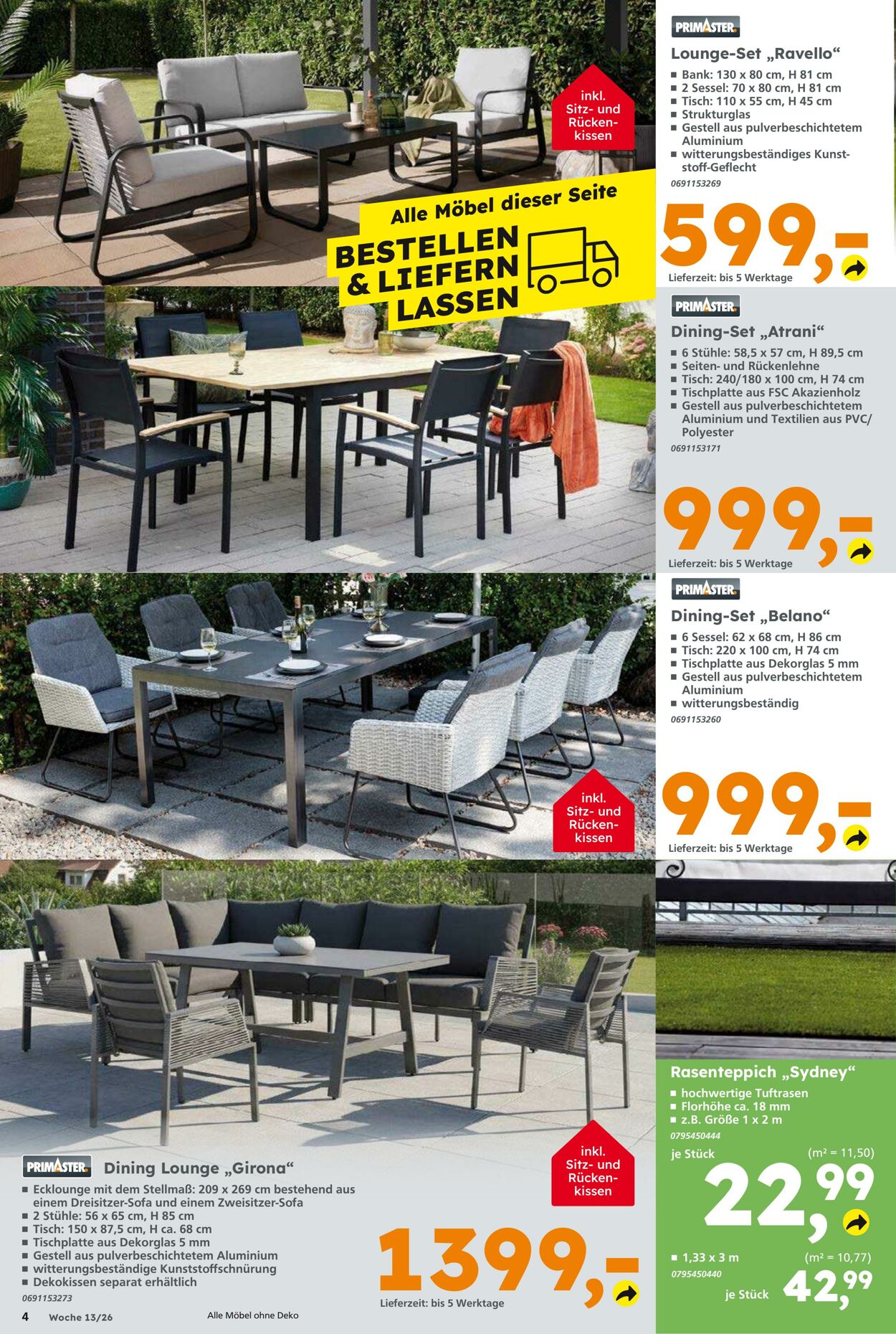 Prospekt Globus Baumarkt 22.03.2026 - 28.03.2026