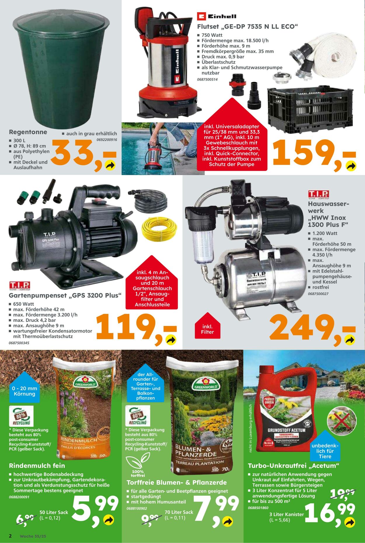 Prospekt Globus Baumarkt 24.08.2025 - 30.08.2025