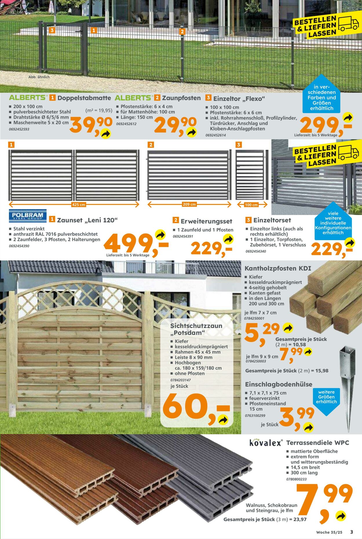Prospekt Globus Baumarkt 24.08.2025 - 30.08.2025