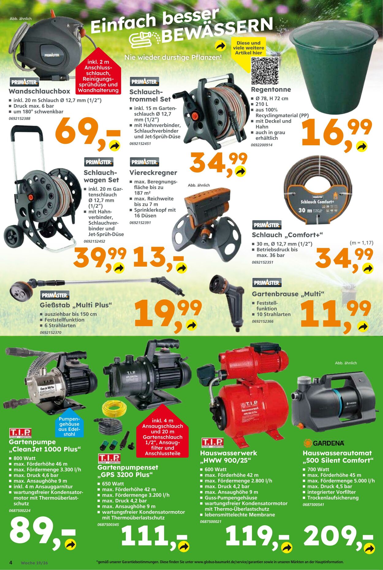 Prospekt Globus Baumarkt 03.05.2026 - 09.05.2026