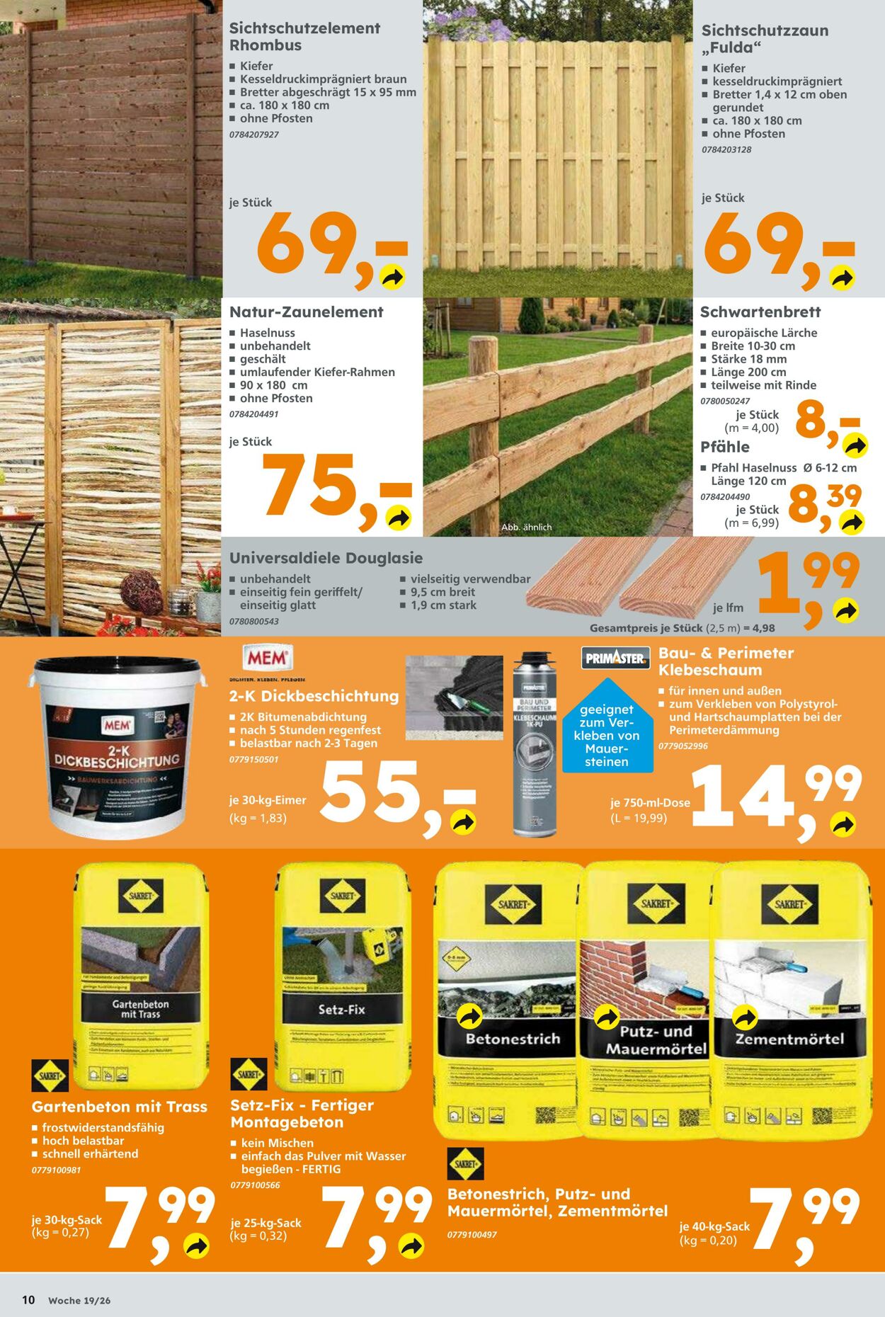 Prospekt Globus Baumarkt 03.05.2026 - 09.05.2026