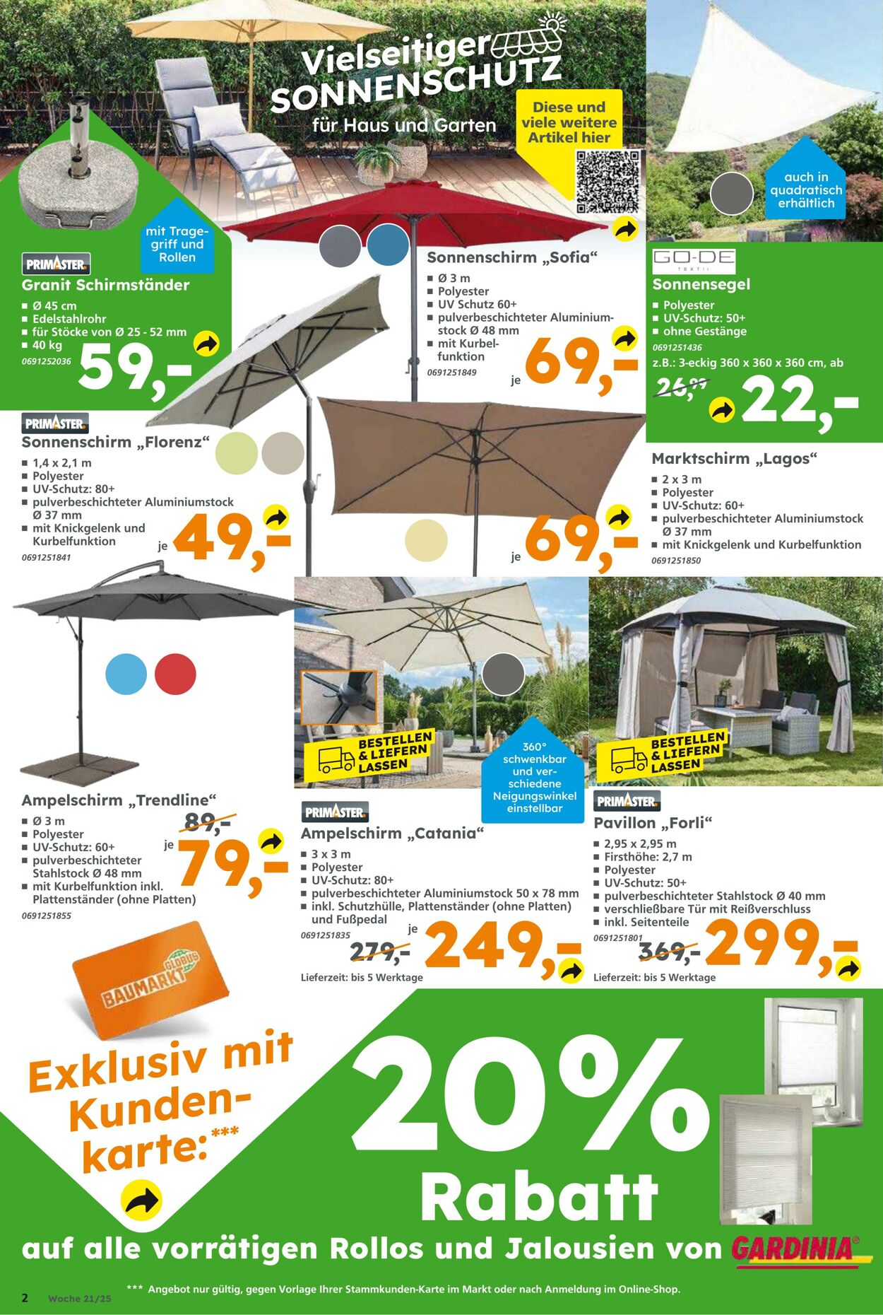 Prospekt Globus Baumarkt 18.05.2025 - 24.05.2025