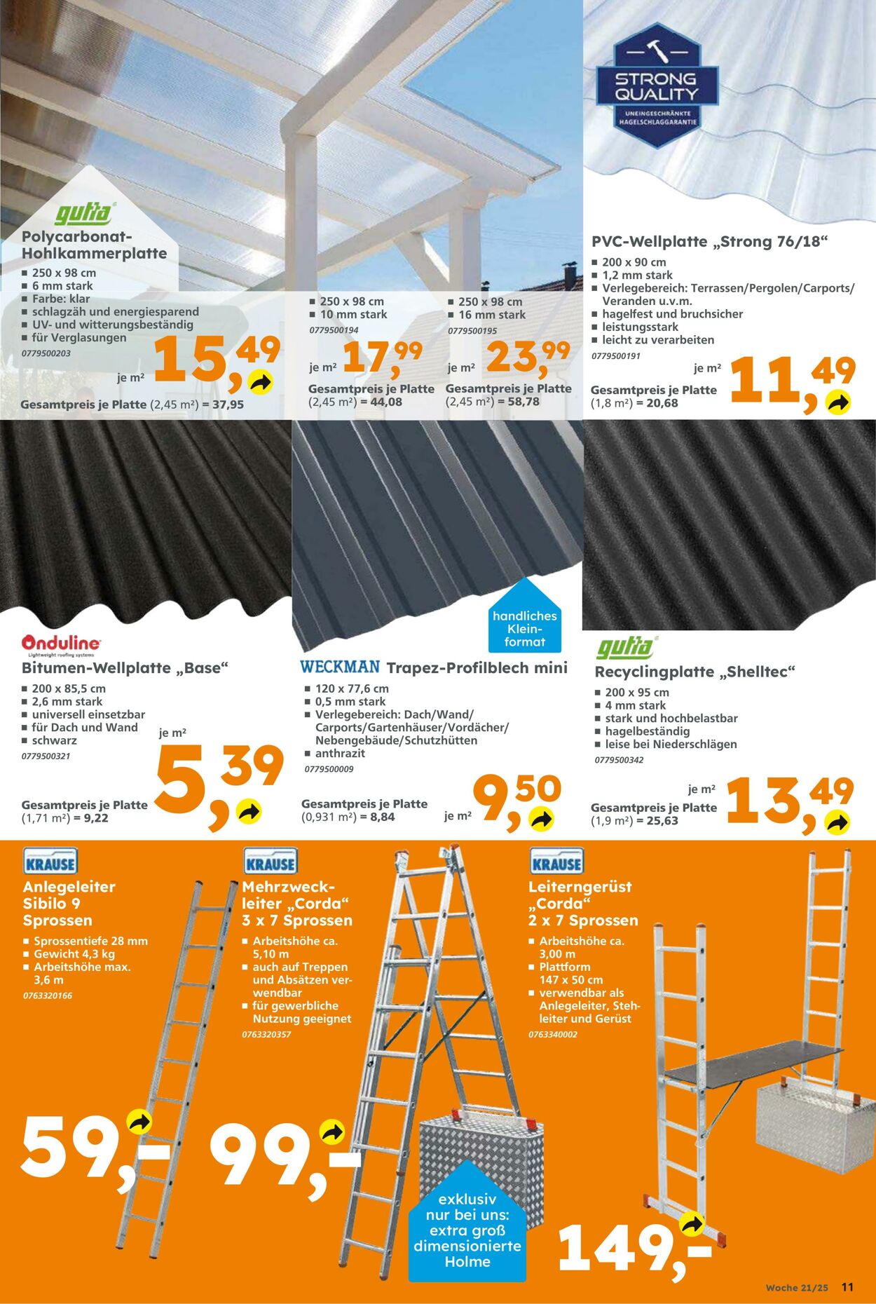 Prospekt Globus Baumarkt 18.05.2025 - 24.05.2025