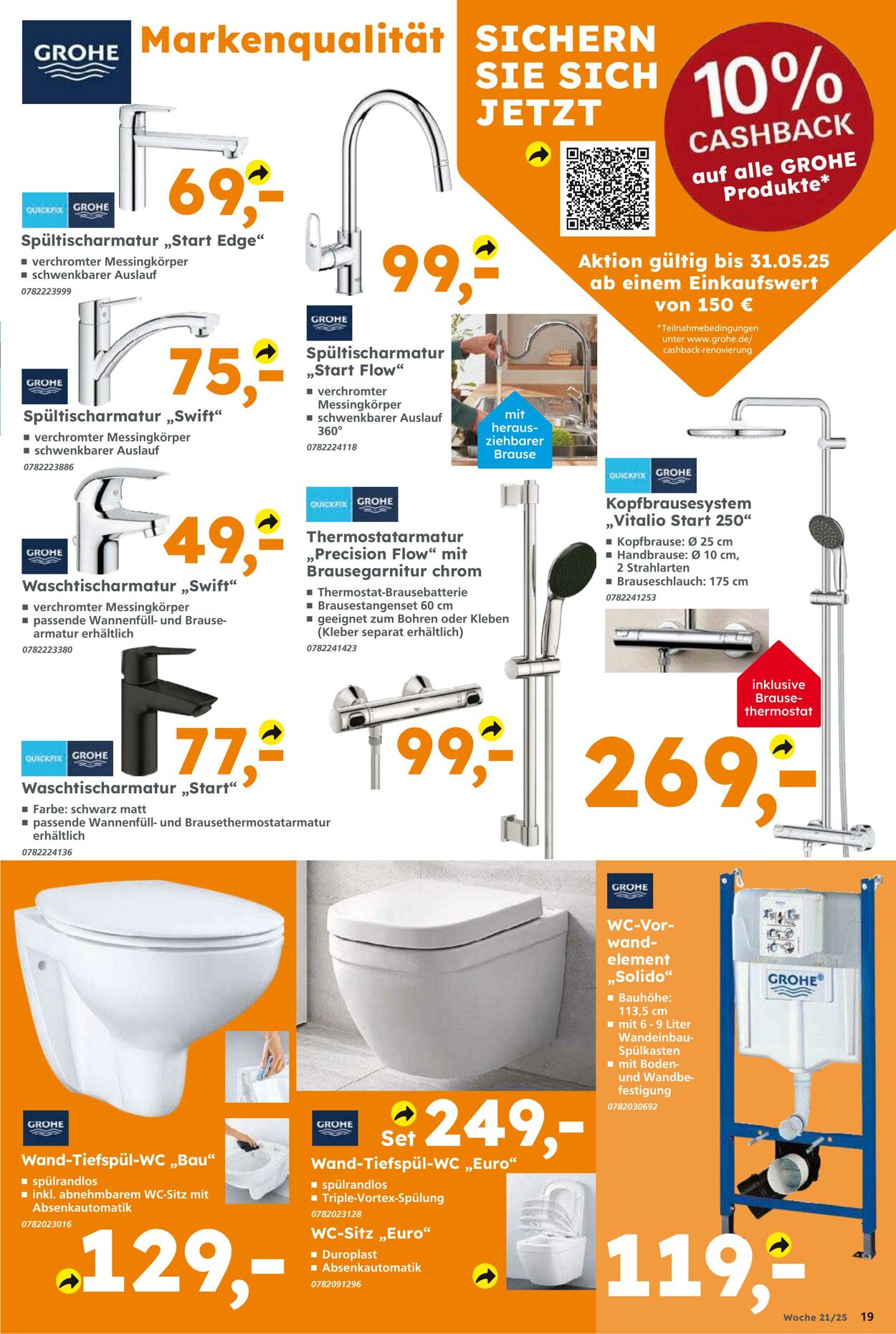 Prospekt Globus Baumarkt 18.05.2025 - 24.05.2025