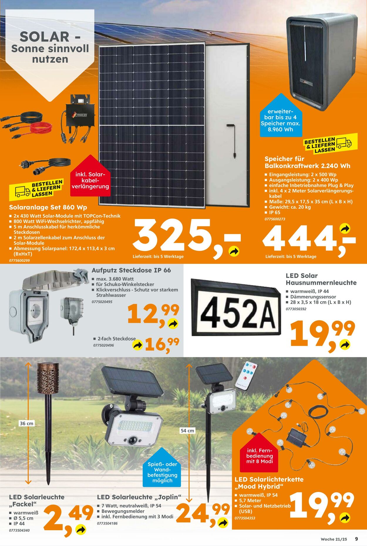 Prospekt Globus Baumarkt 18.05.2025 - 24.05.2025