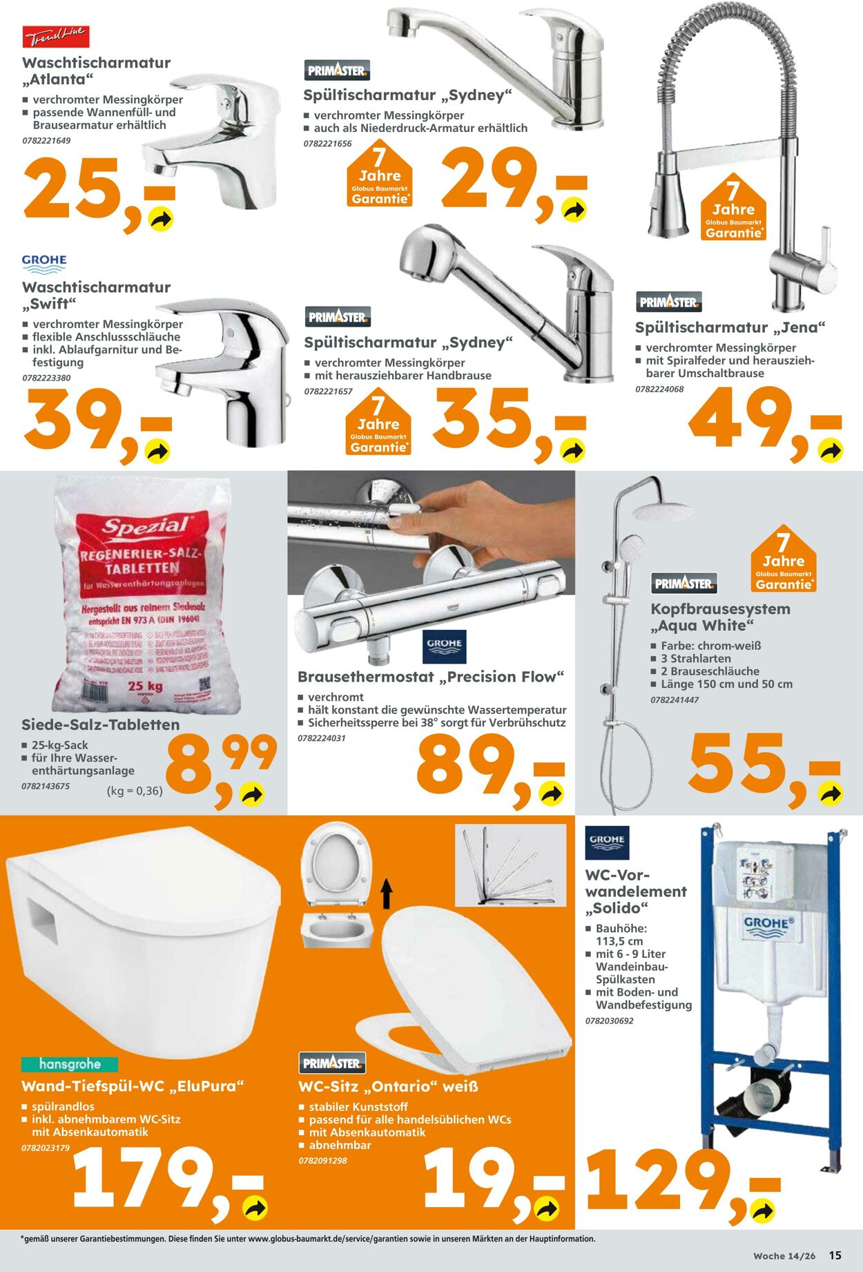 Prospekt Globus Baumarkt 29.03.2026 - 04.04.2026