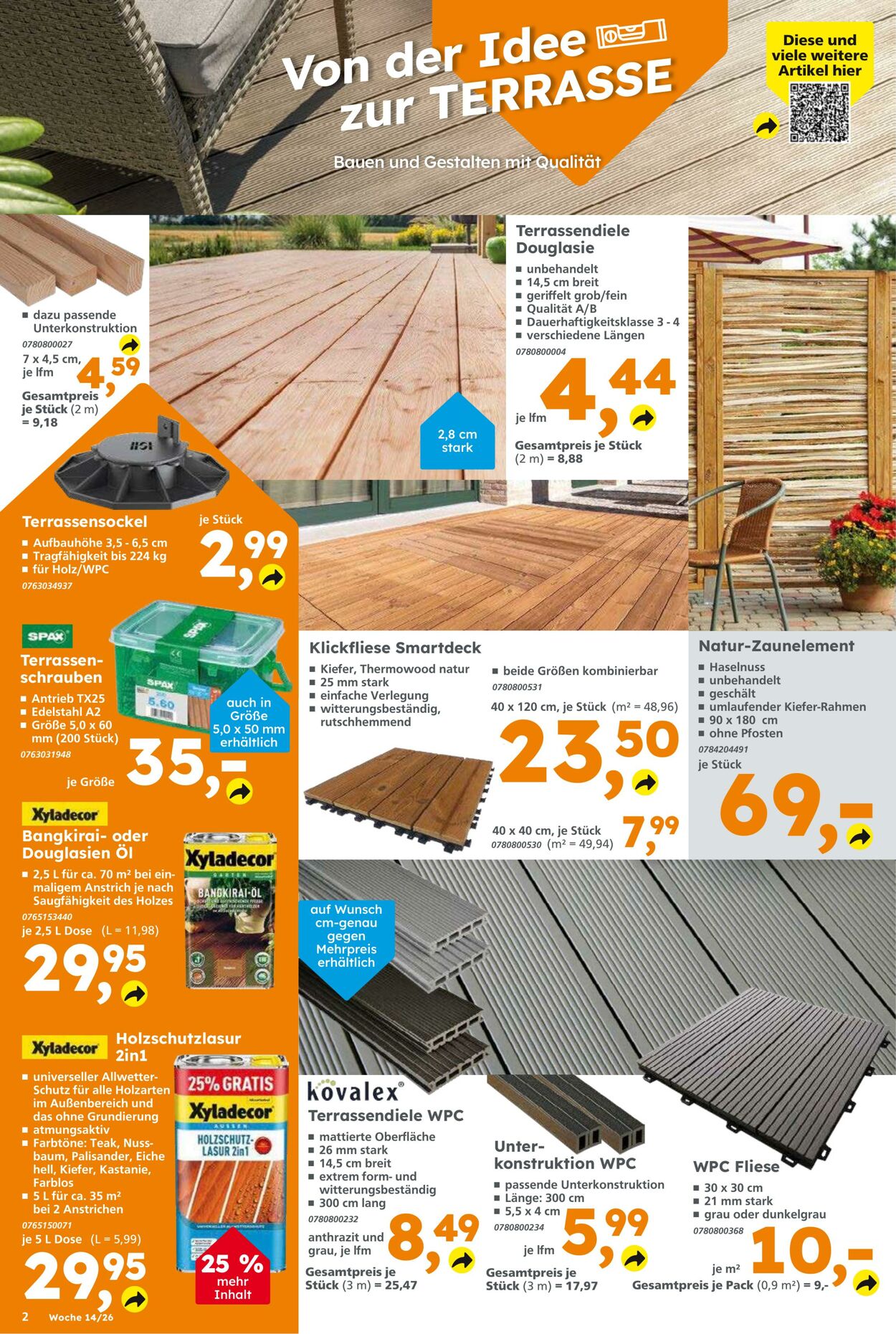 Prospekt Globus Baumarkt 29.03.2026 - 04.04.2026