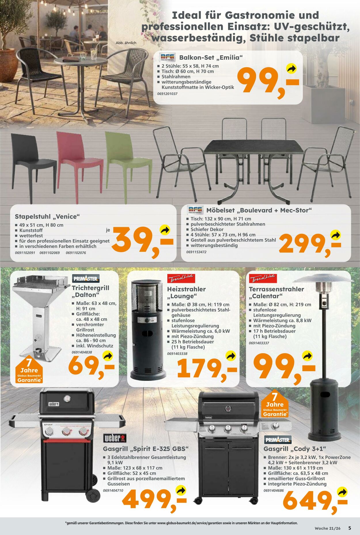 Prospekt Globus Baumarkt 17.05.2026 - 23.05.2026