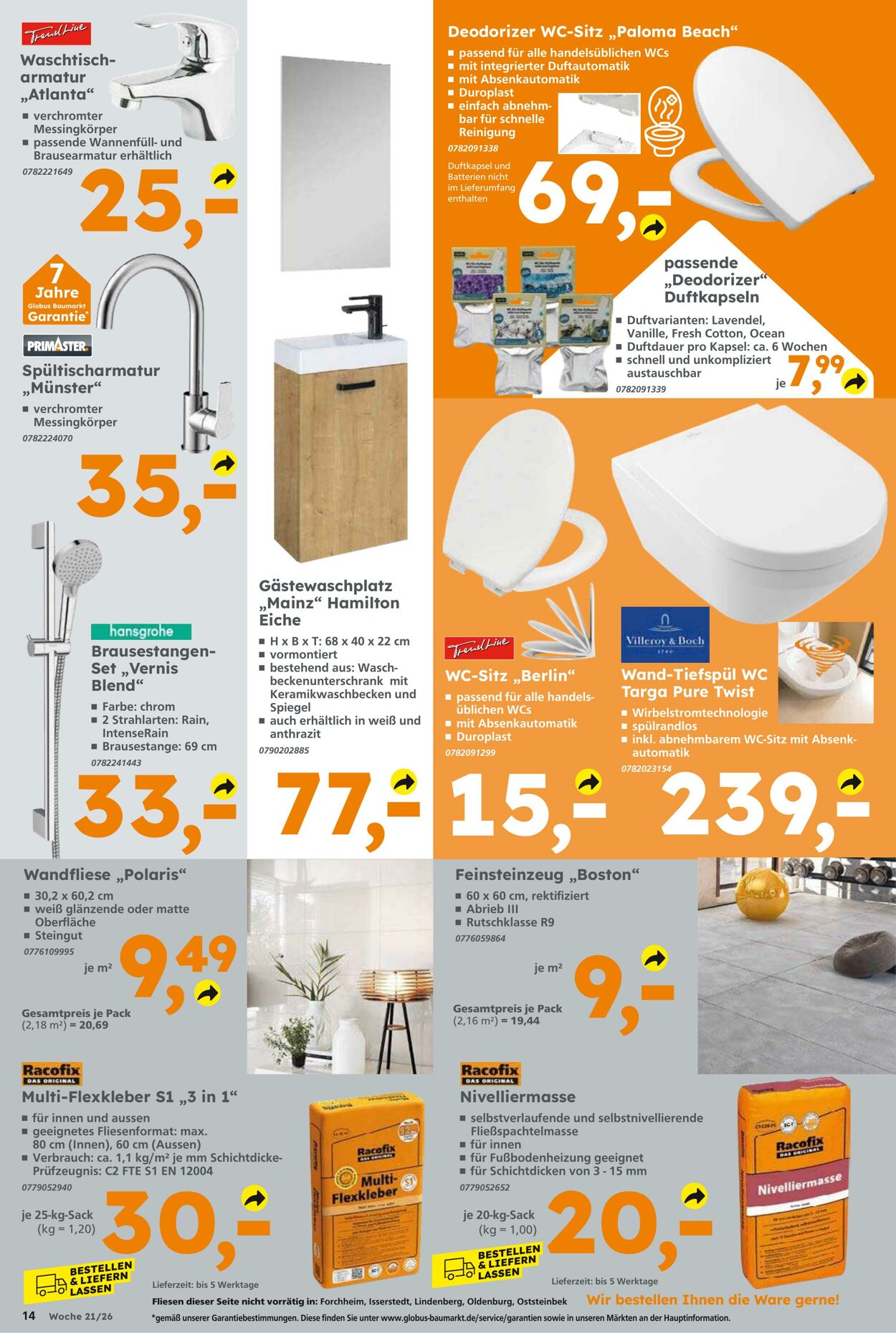 Prospekt Globus Baumarkt 17.05.2026 - 23.05.2026