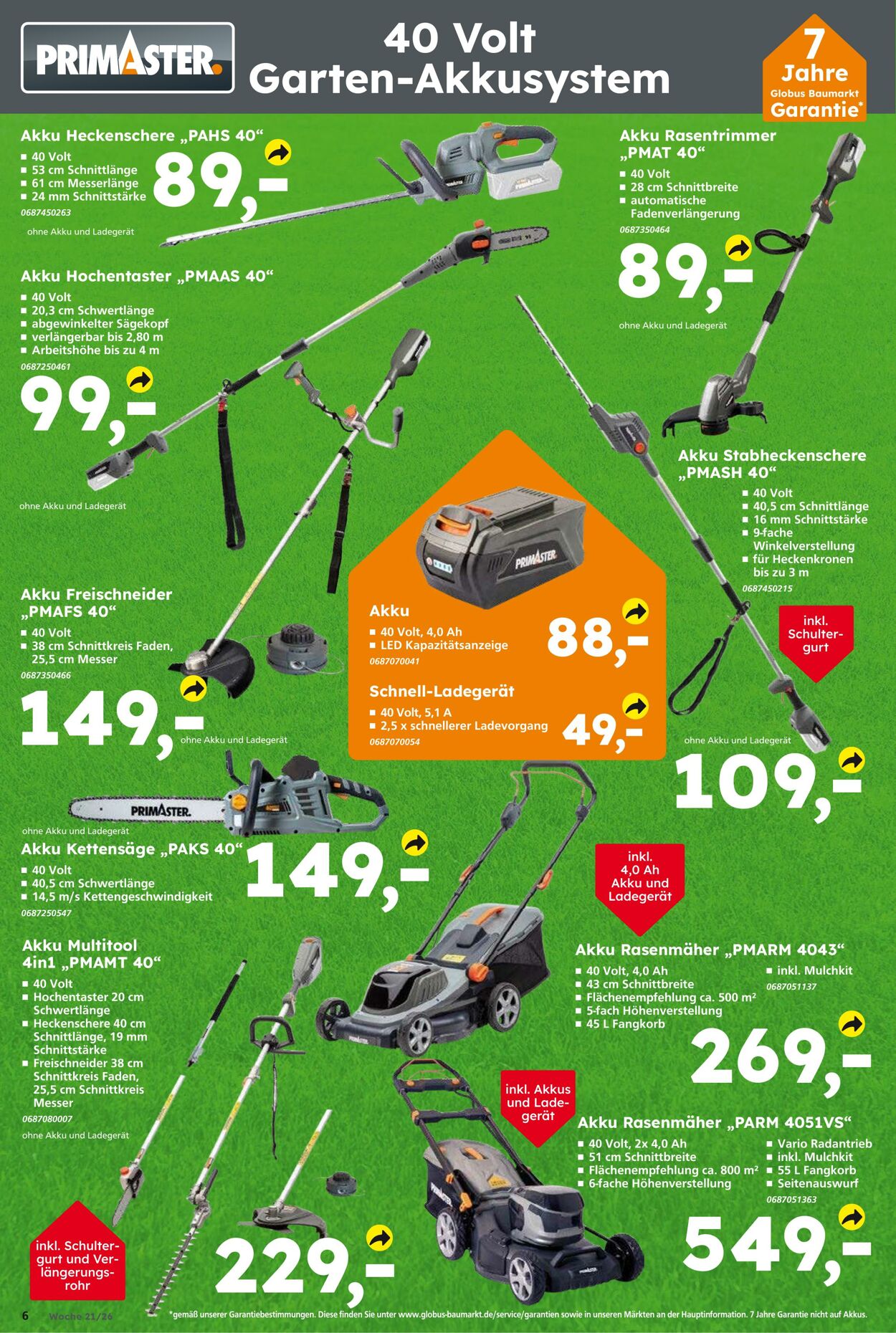 Prospekt Globus Baumarkt 17.05.2026 - 23.05.2026