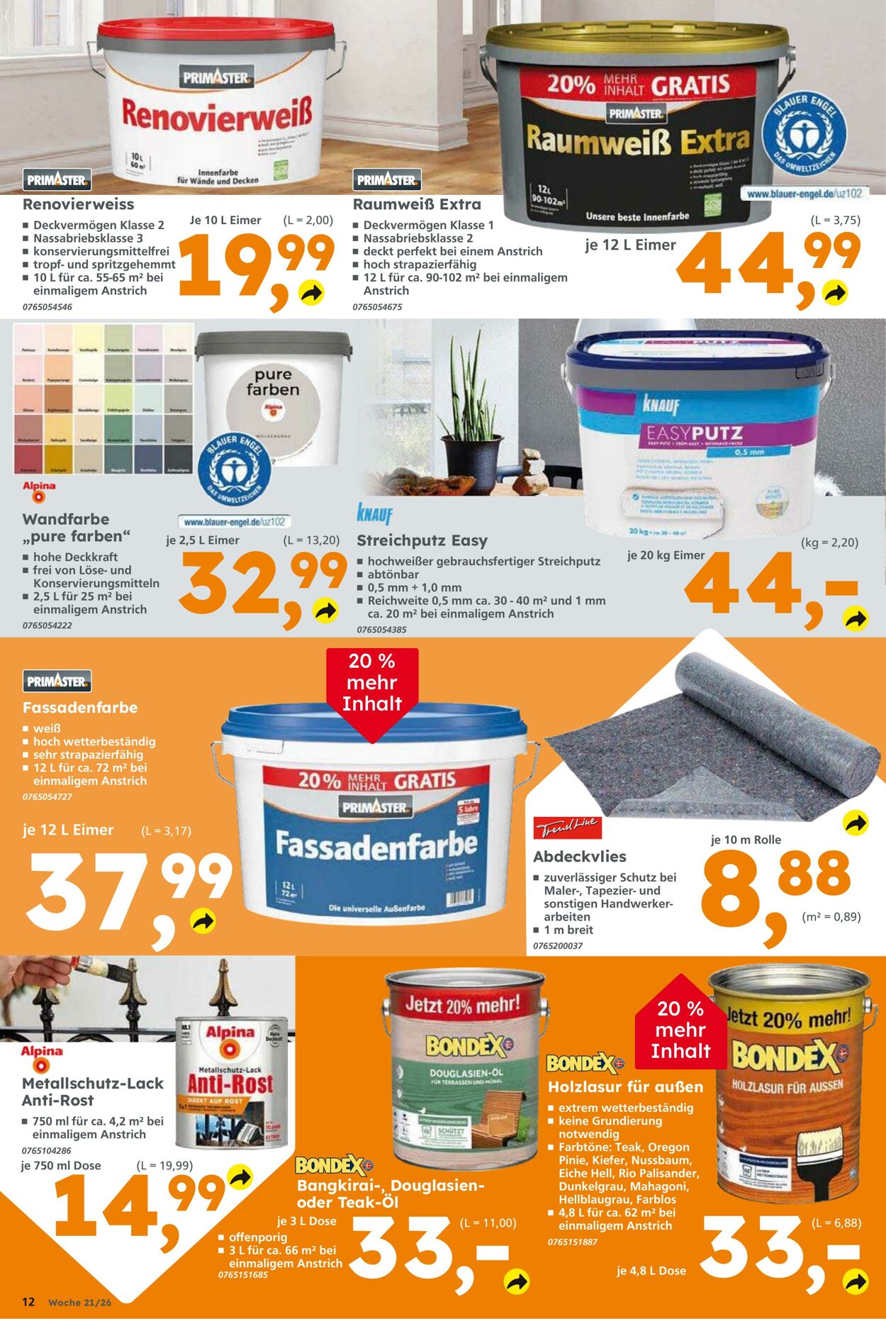 Prospekt Globus Baumarkt 17.05.2026 - 23.05.2026