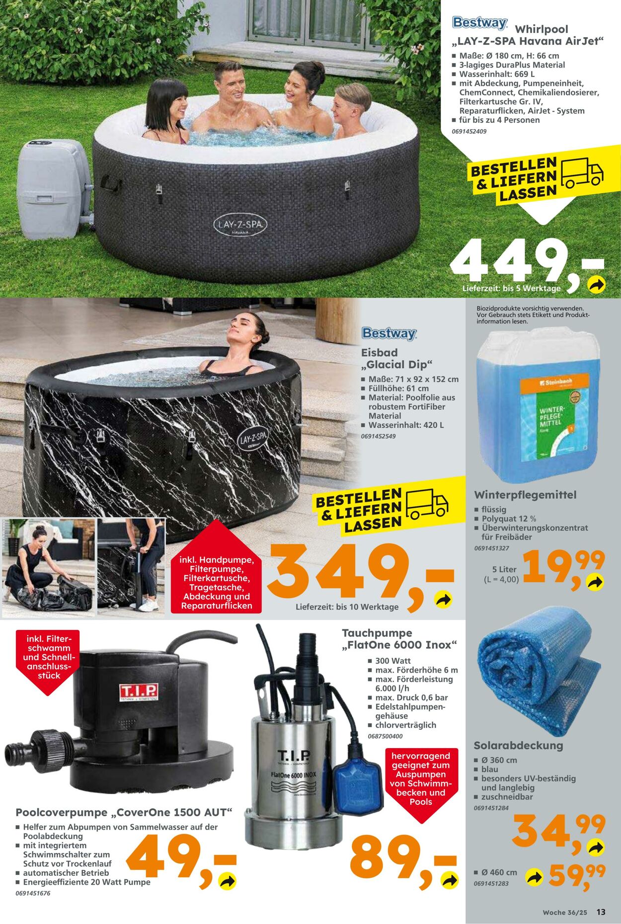 Prospekt Globus Baumarkt 31.08.2025 - 06.09.2025