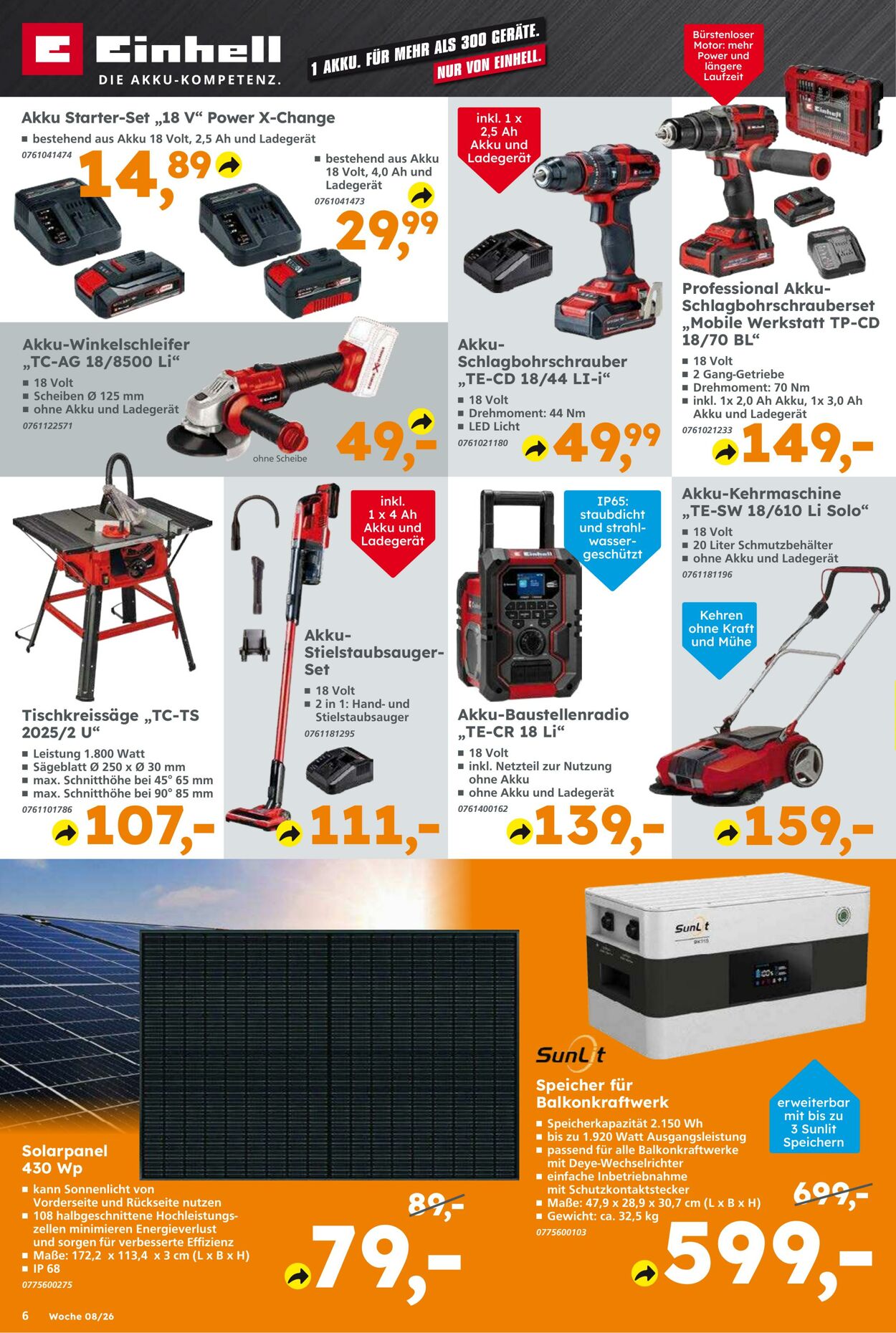 Prospekt Globus Baumarkt 15.02.2026 - 21.02.2026