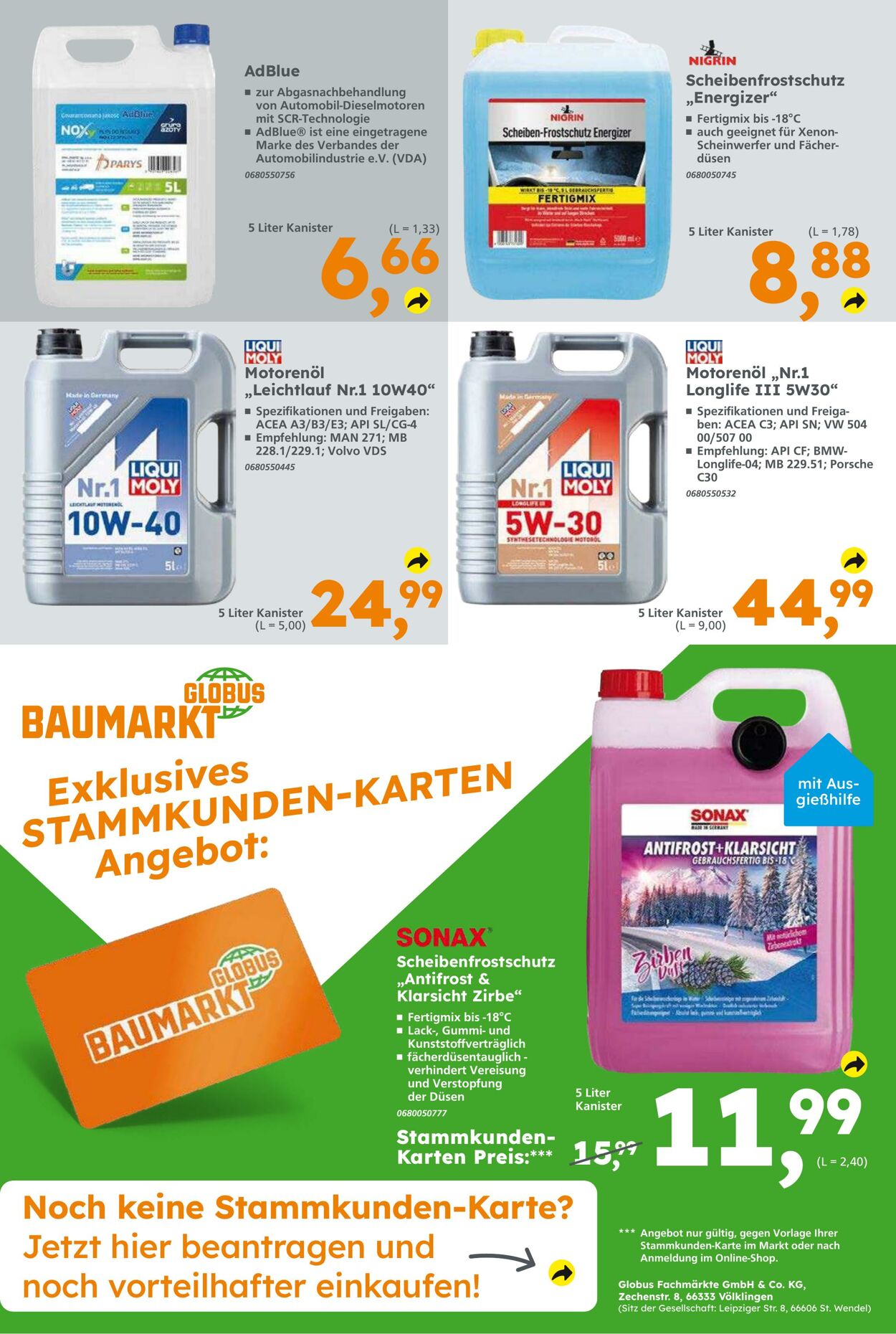 Prospekt Globus Baumarkt 05.01.2025 - 11.01.2025