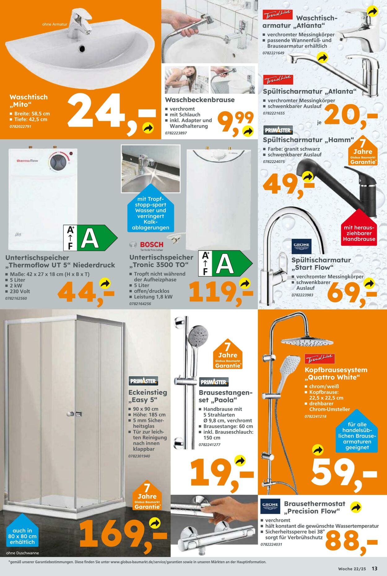 Prospekt Globus Baumarkt 25.05.2025 - 31.05.2025