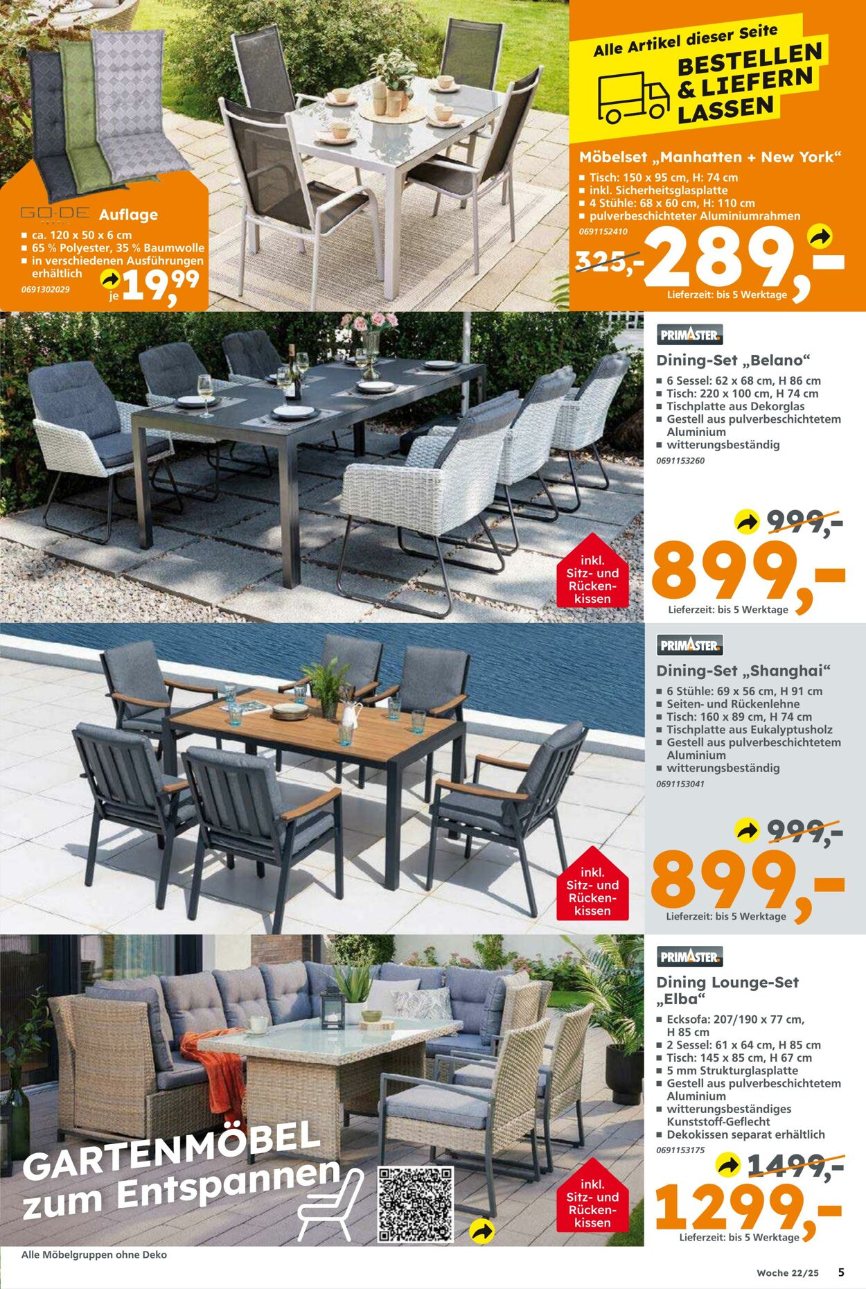 Prospekt Globus Baumarkt 25.05.2025 - 31.05.2025