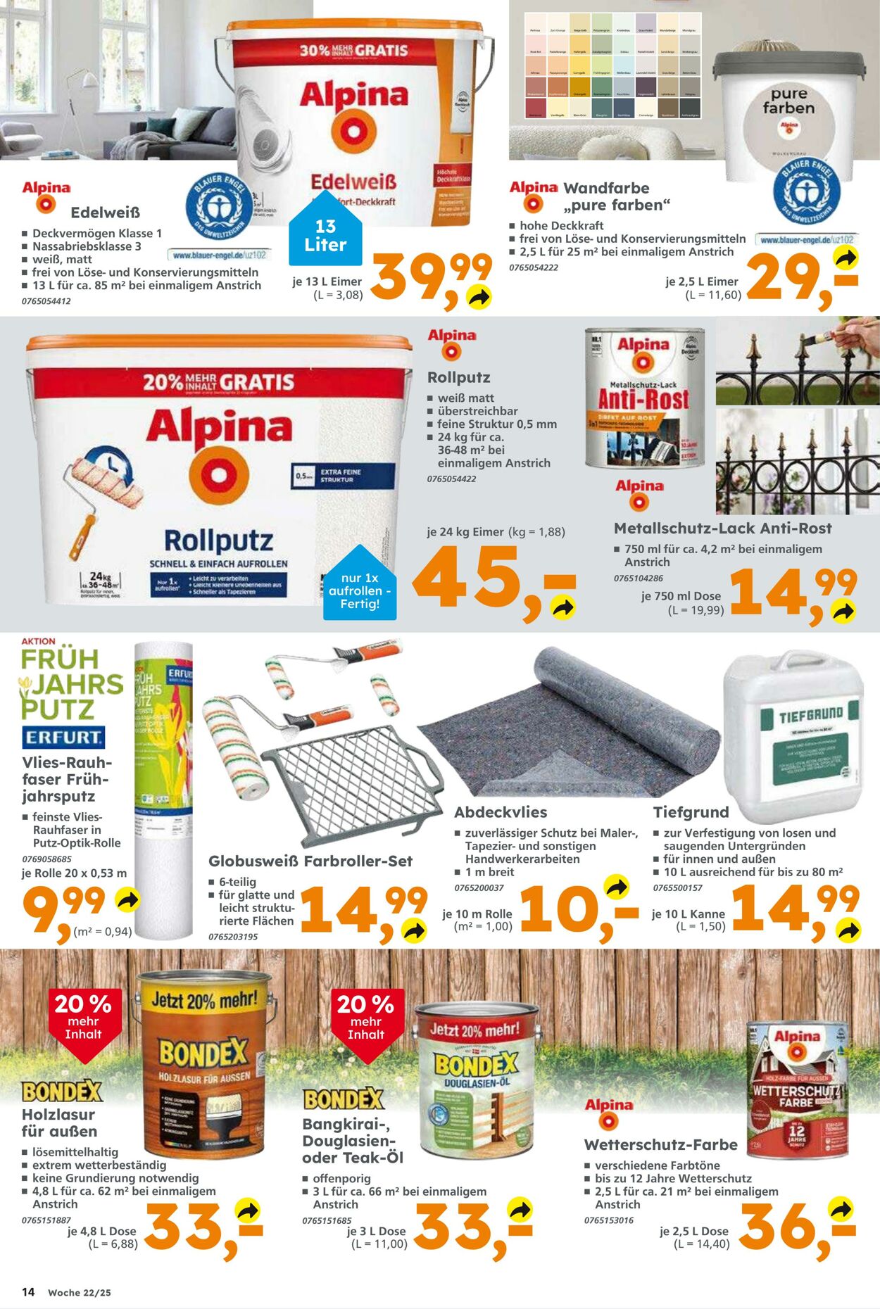 Prospekt Globus Baumarkt 25.05.2025 - 31.05.2025