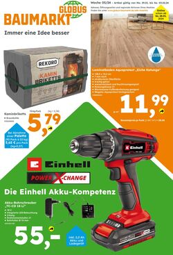 Prospekt Globus Baumarkt 28.01.2024 - 03.02.2024