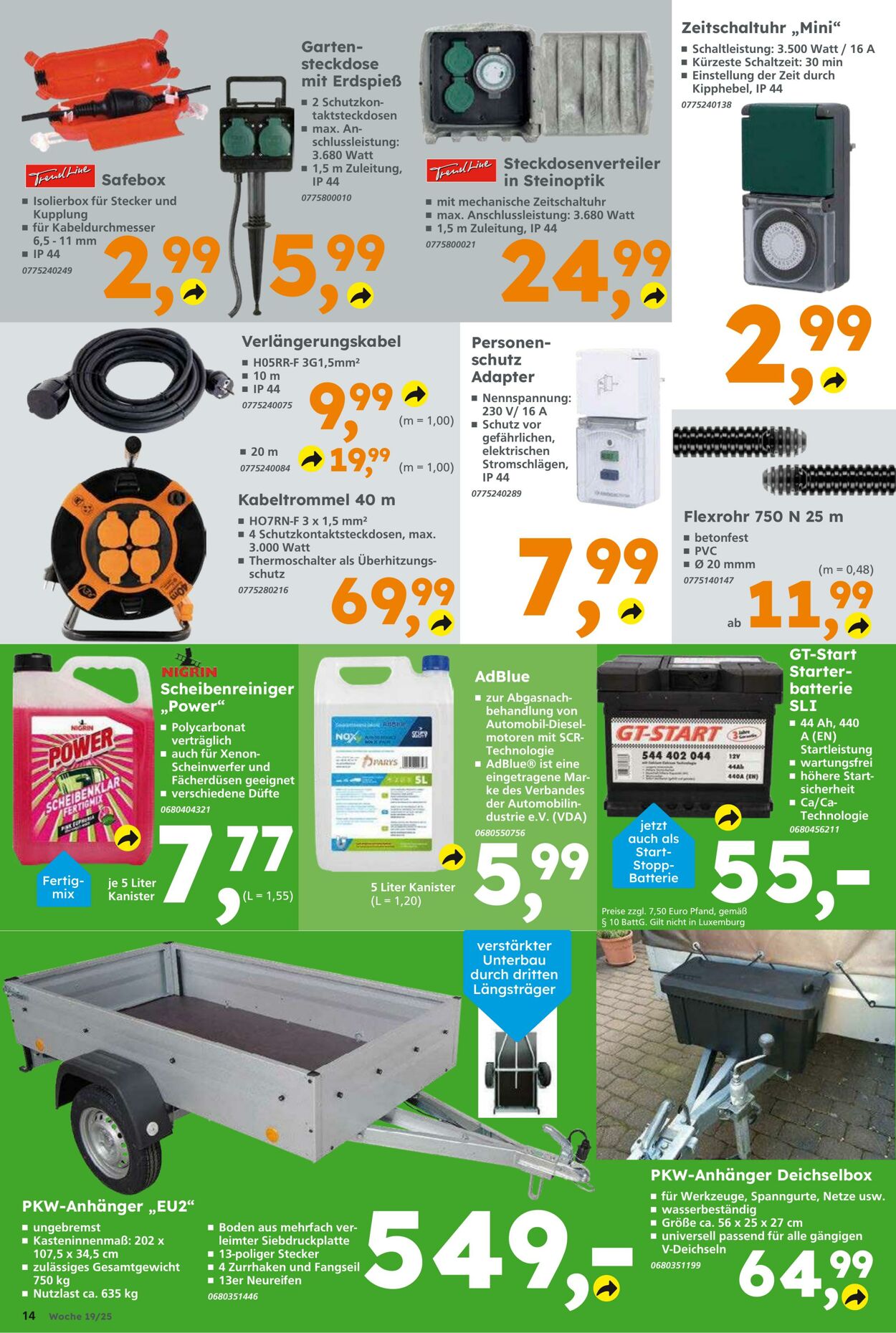 Prospekt Globus Baumarkt 04.05.2025 - 10.05.2025