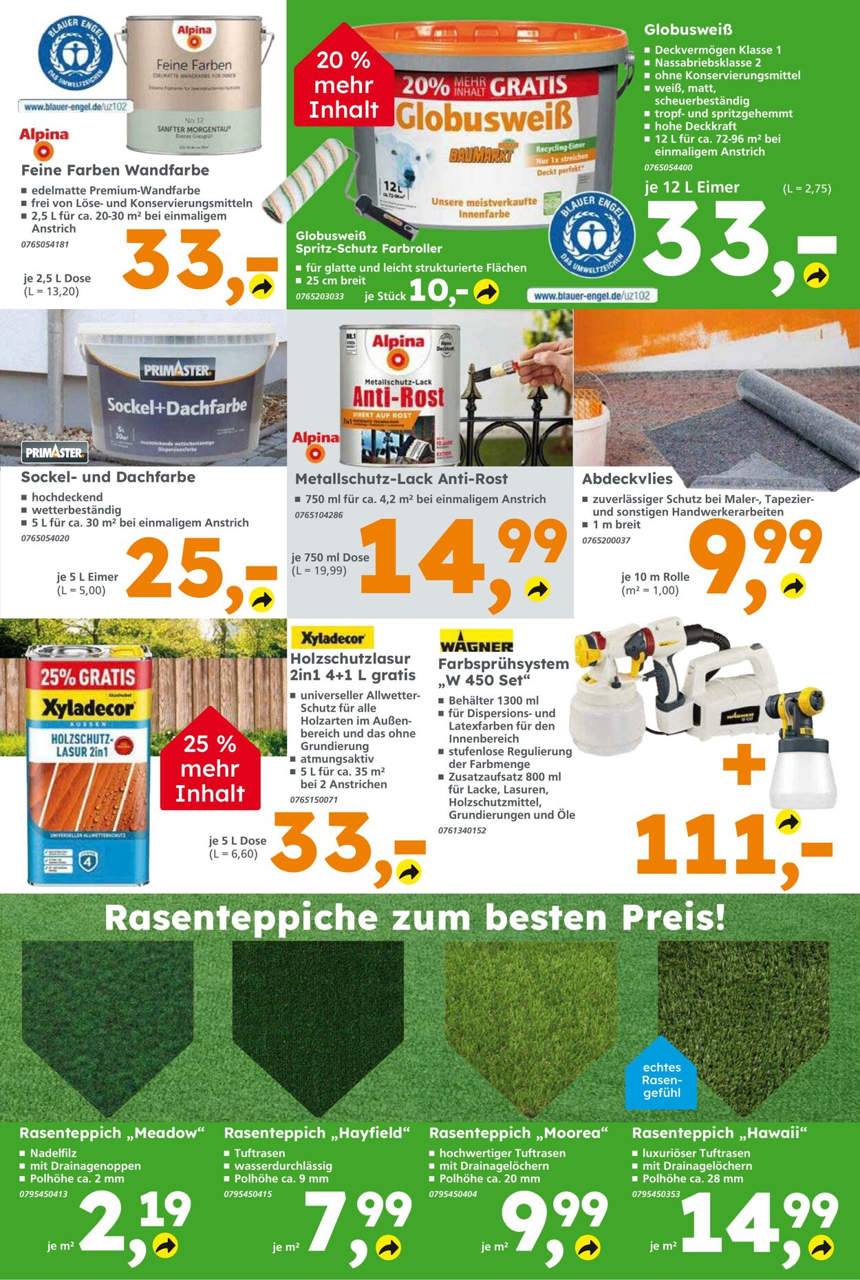 Prospekt Globus Baumarkt 04.05.2025 - 10.05.2025
