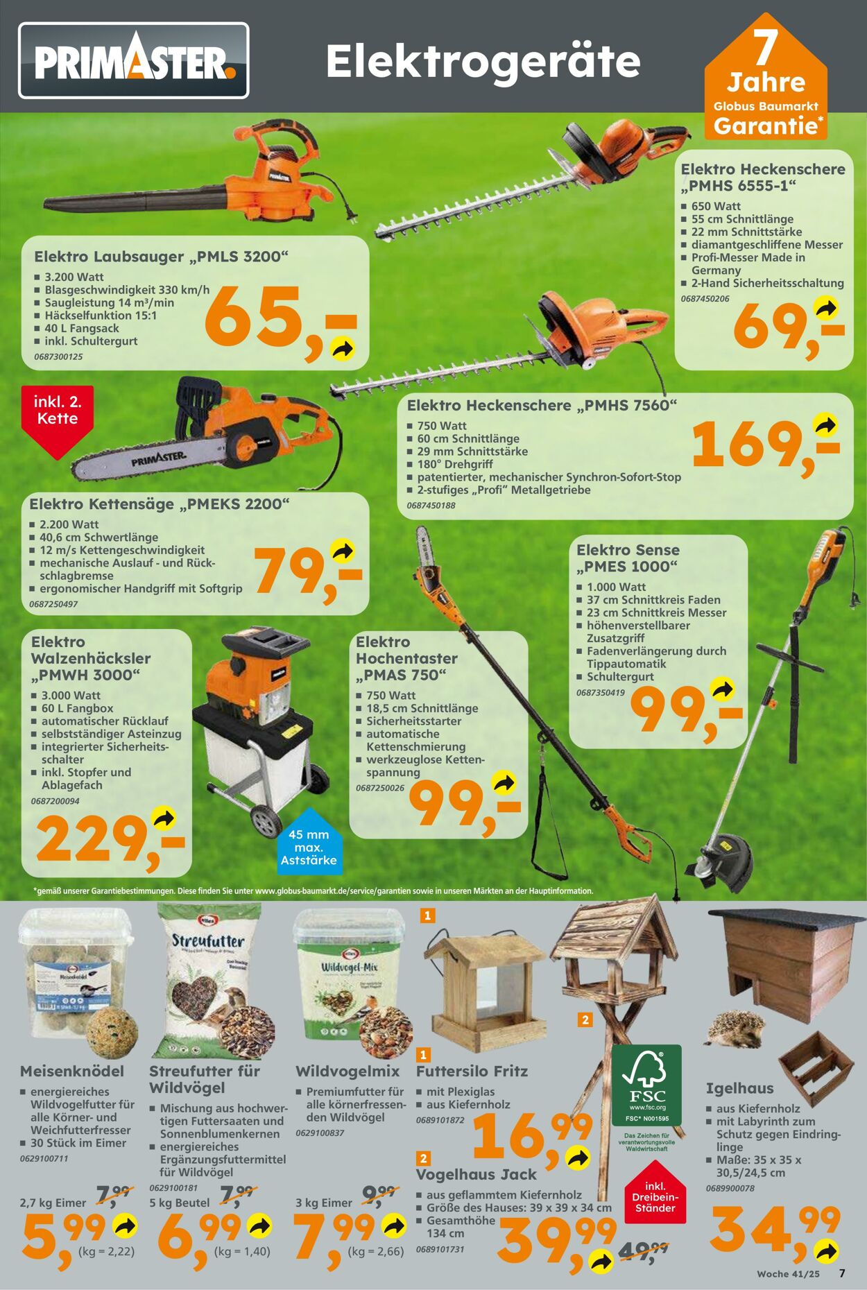 Prospekt Globus Baumarkt 05.10.2025 - 11.10.2025