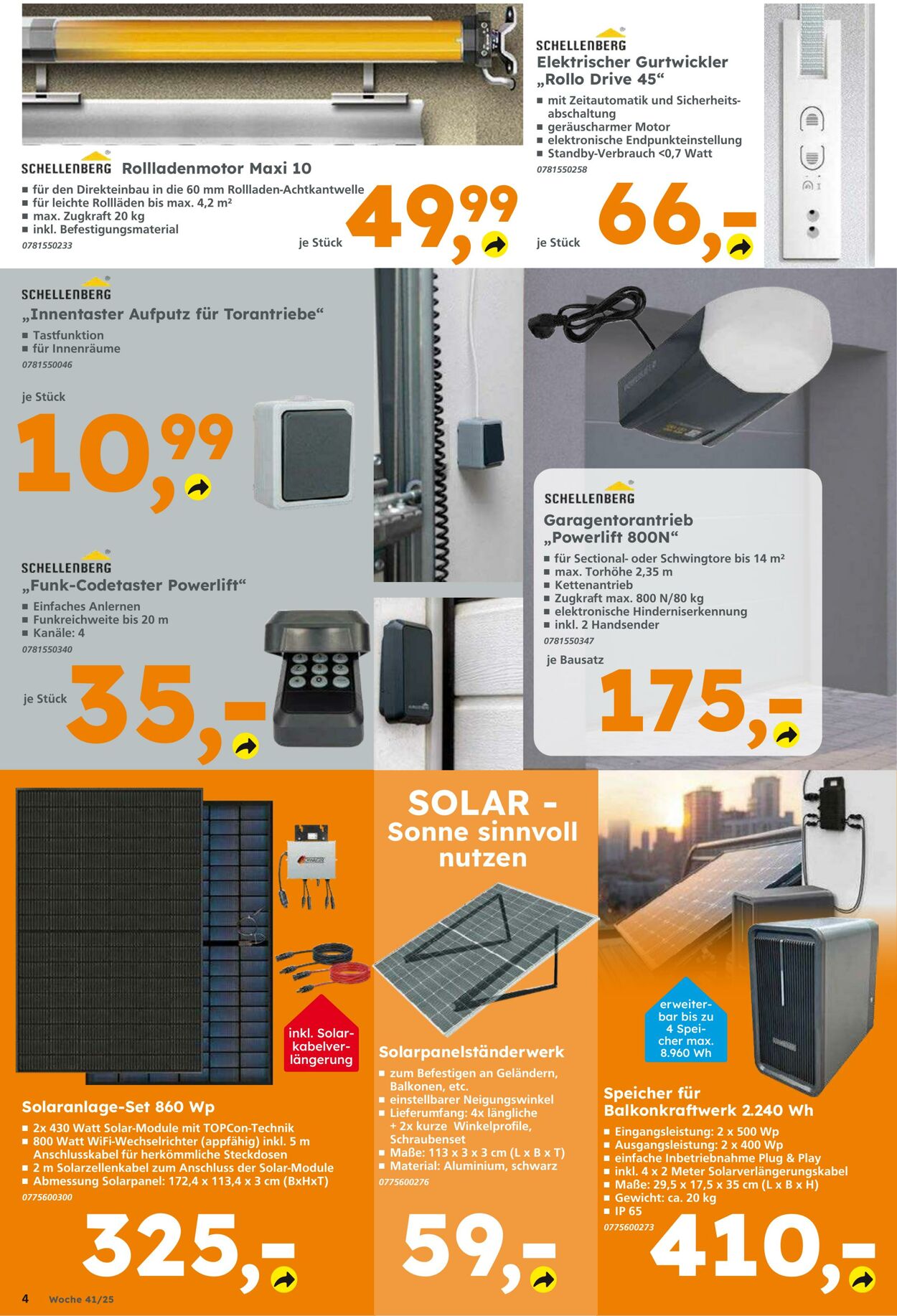 Prospekt Globus Baumarkt 05.10.2025 - 11.10.2025