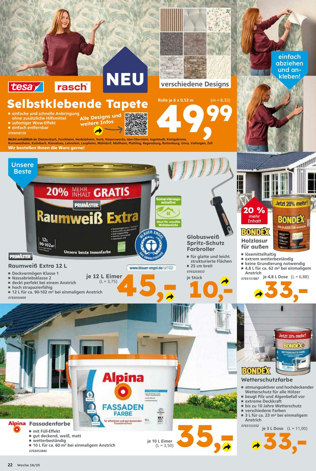 Prospekt Globus Baumarkt 27.04.2025 - 03.05.2025