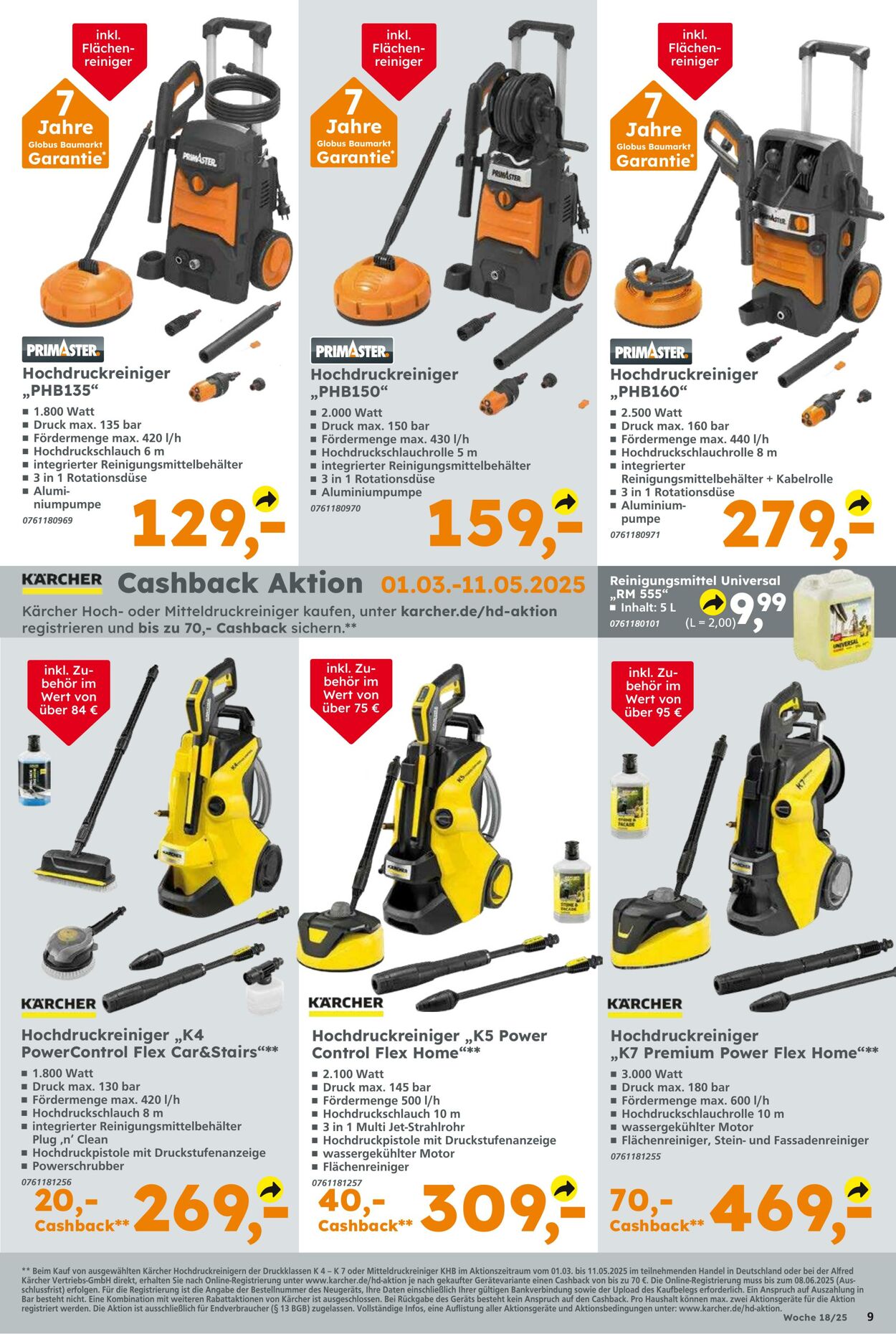 Prospekt Globus Baumarkt 27.04.2025 - 03.05.2025