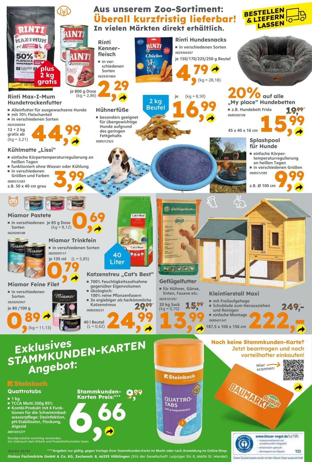 Prospekt Globus Baumarkt 27.04.2025 - 03.05.2025