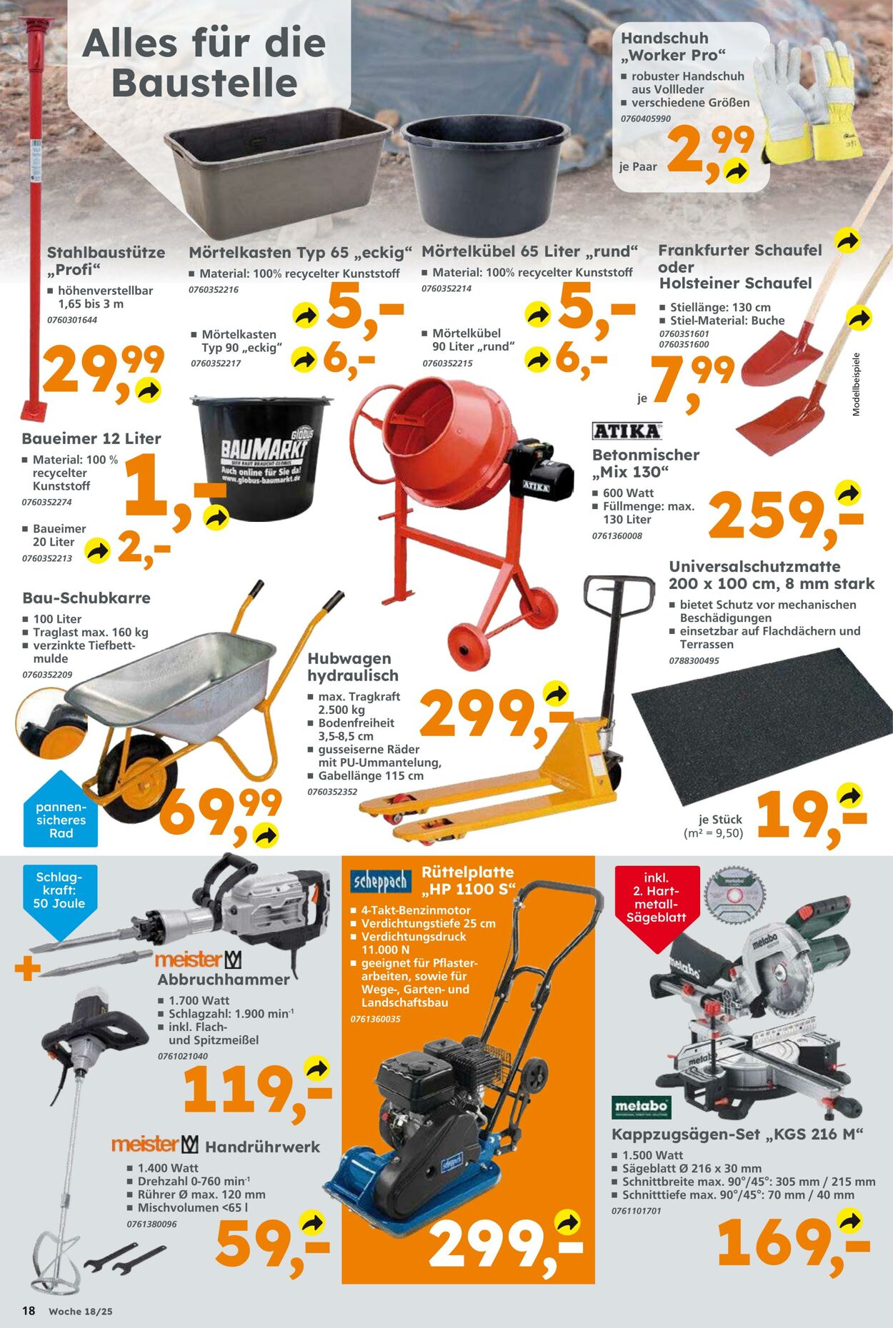 Prospekt Globus Baumarkt 27.04.2025 - 03.05.2025