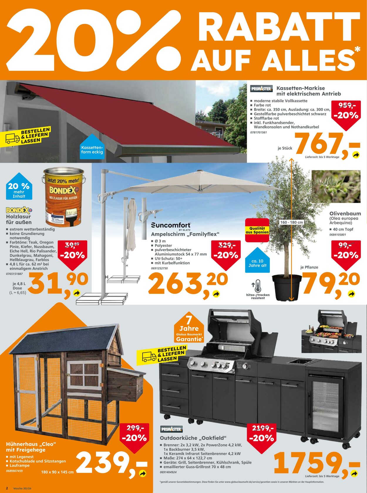 Prospekt Globus Baumarkt 15.05.2026 - 16.05.2026