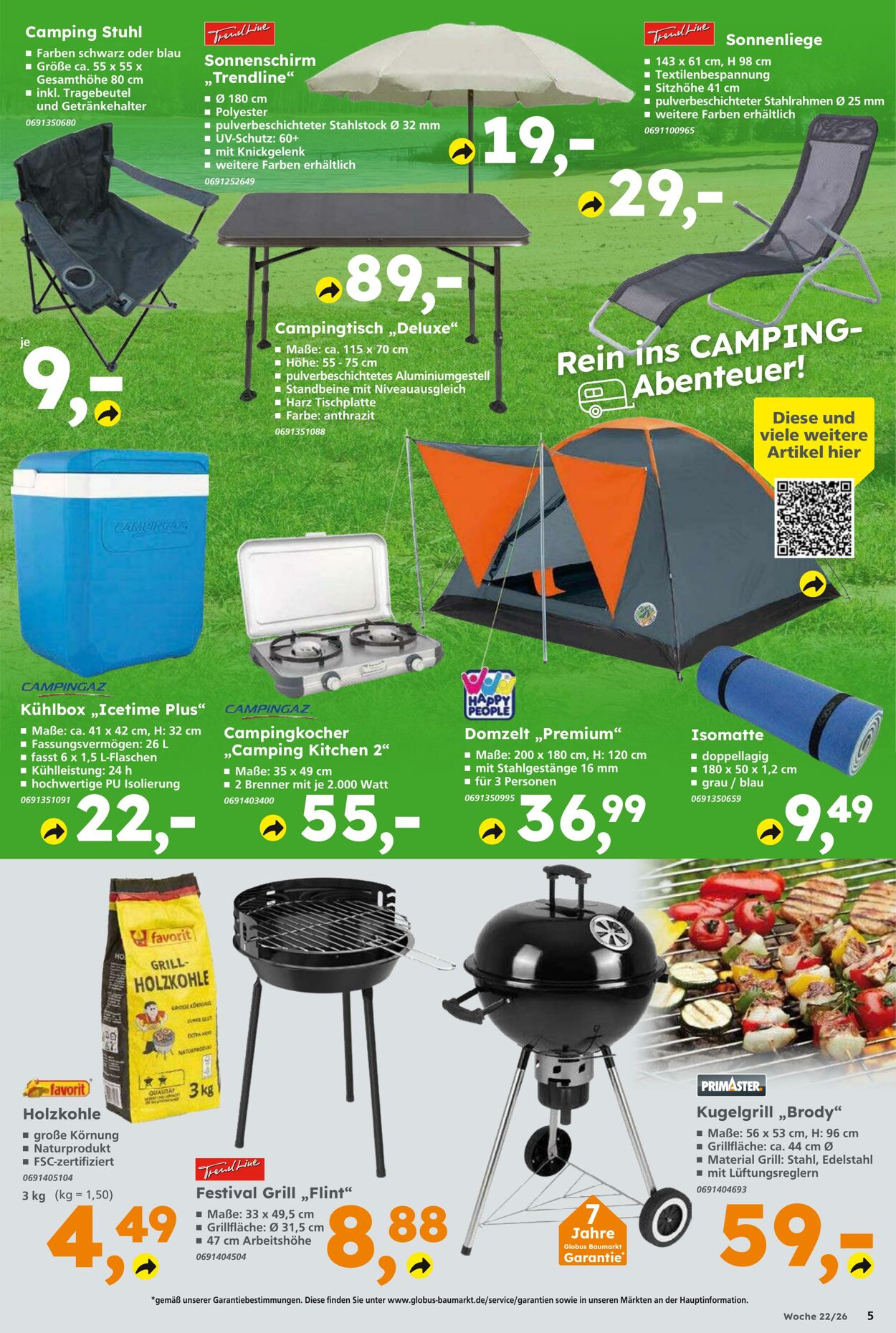 Prospekt Globus Baumarkt 24.05.2026 - 30.05.2026