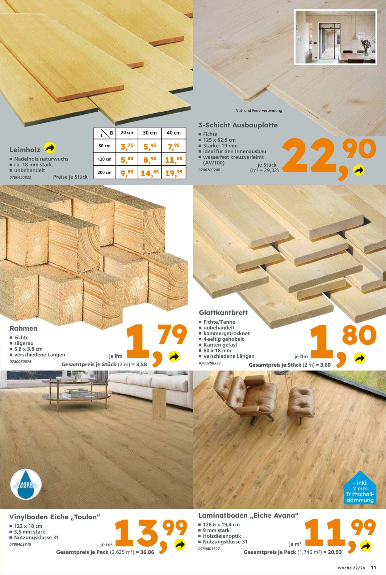 Prospekt Globus Baumarkt 24.05.2026 - 30.05.2026
