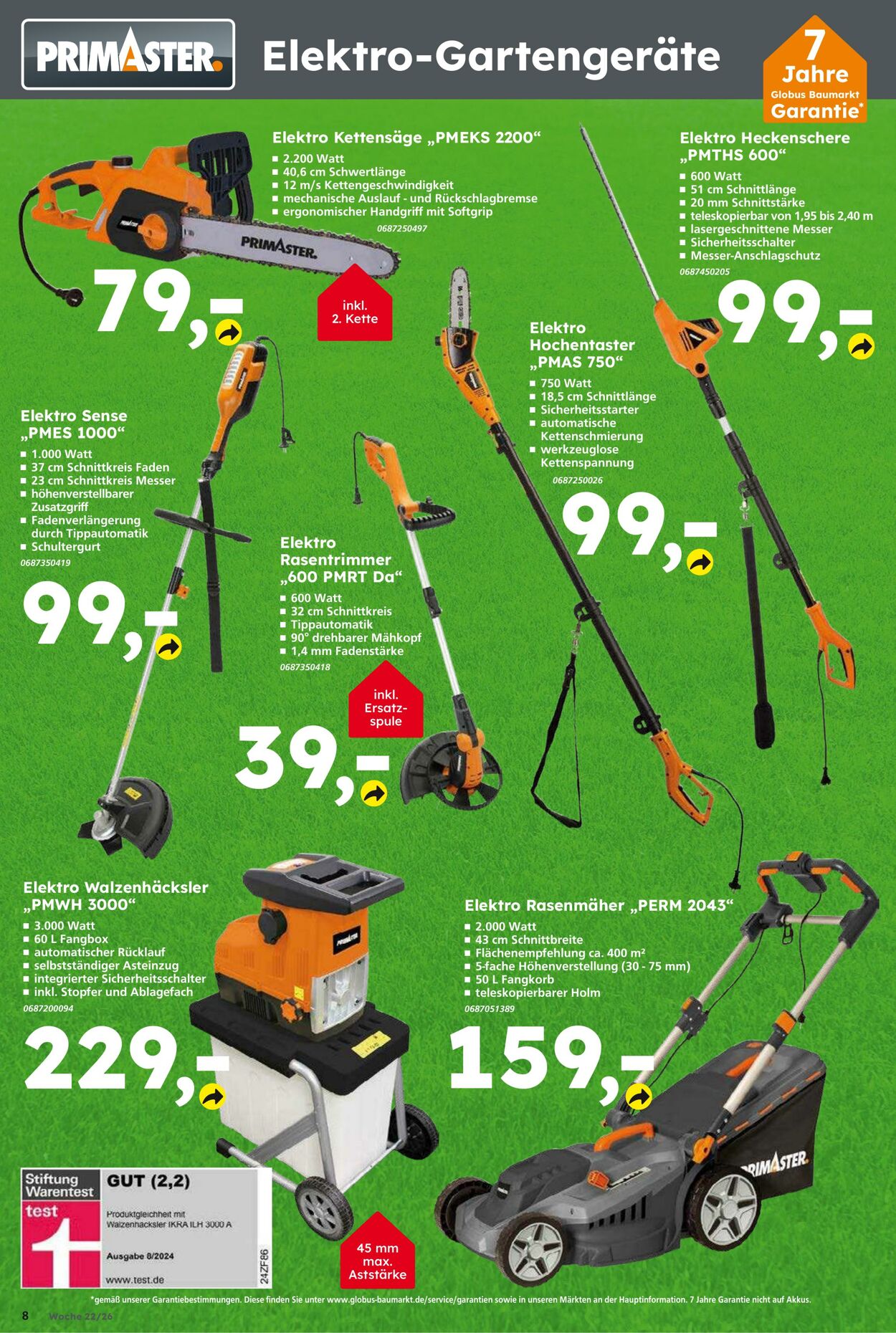 Prospekt Globus Baumarkt 24.05.2026 - 30.05.2026