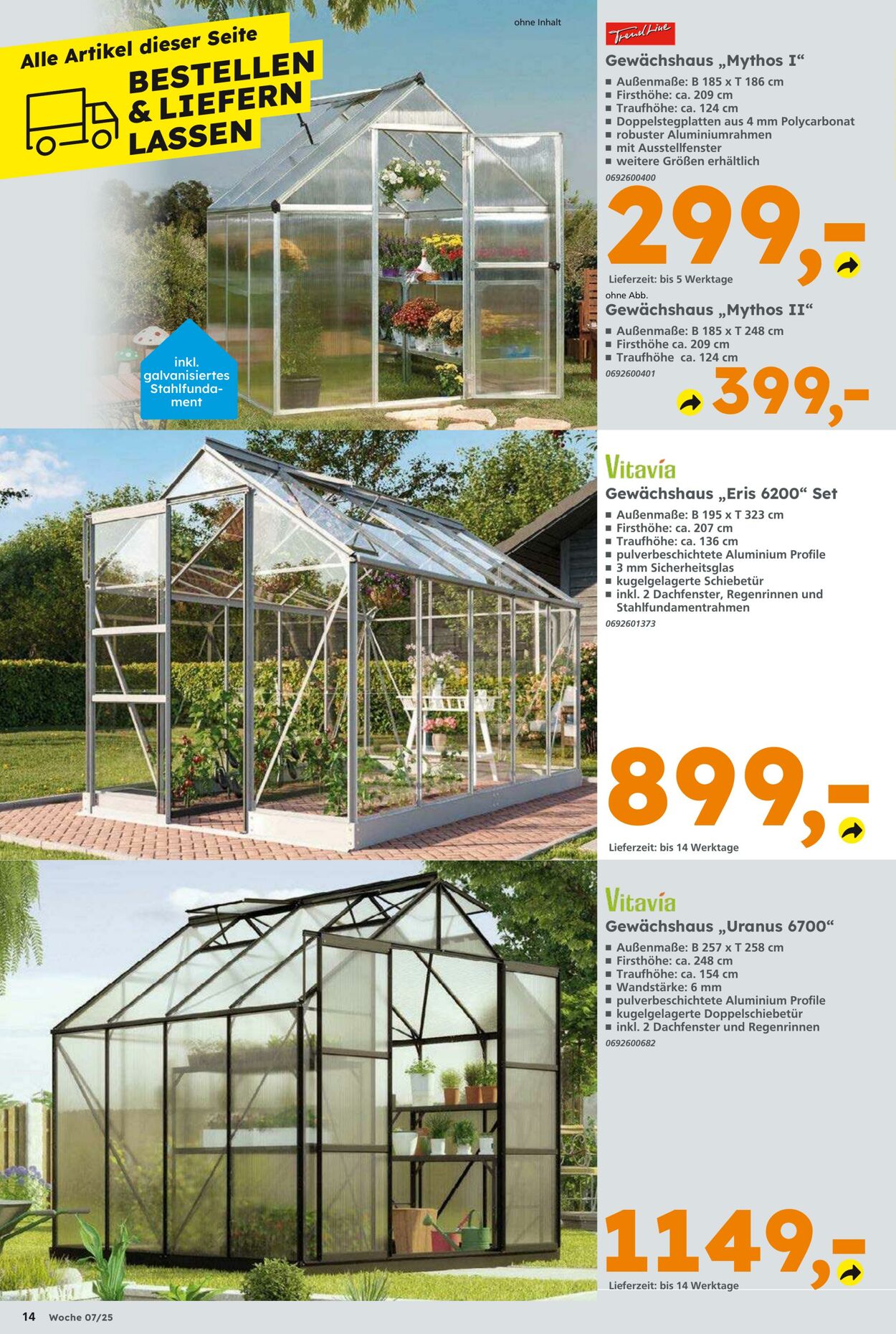 Prospekt Globus Baumarkt 09.02.2025 - 15.02.2025