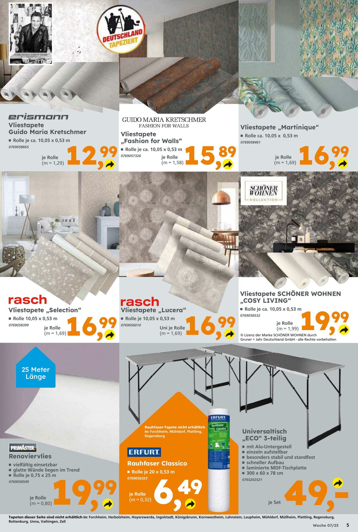 Prospekt Globus Baumarkt 09.02.2025 - 15.02.2025