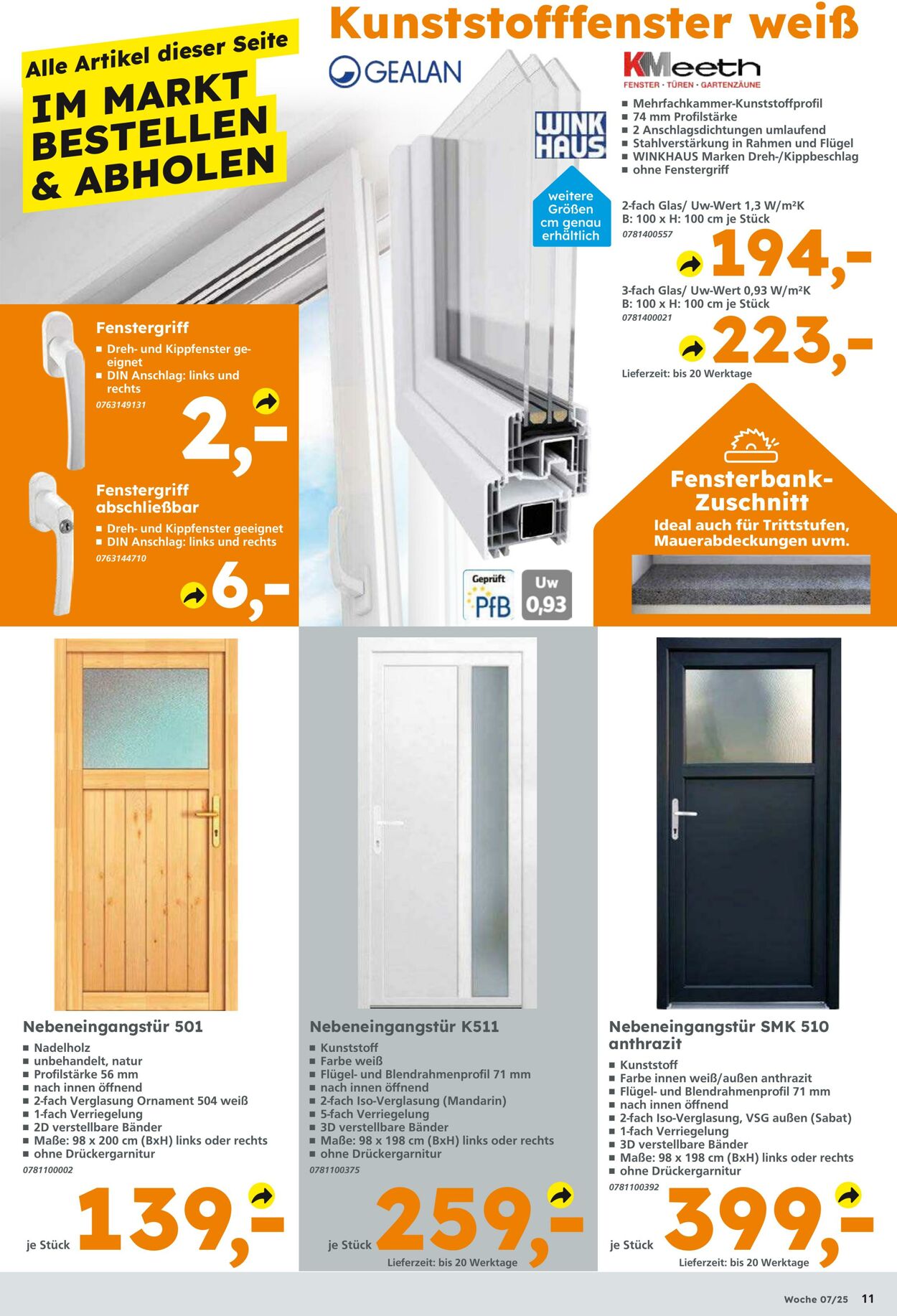 Prospekt Globus Baumarkt 09.02.2025 - 15.02.2025