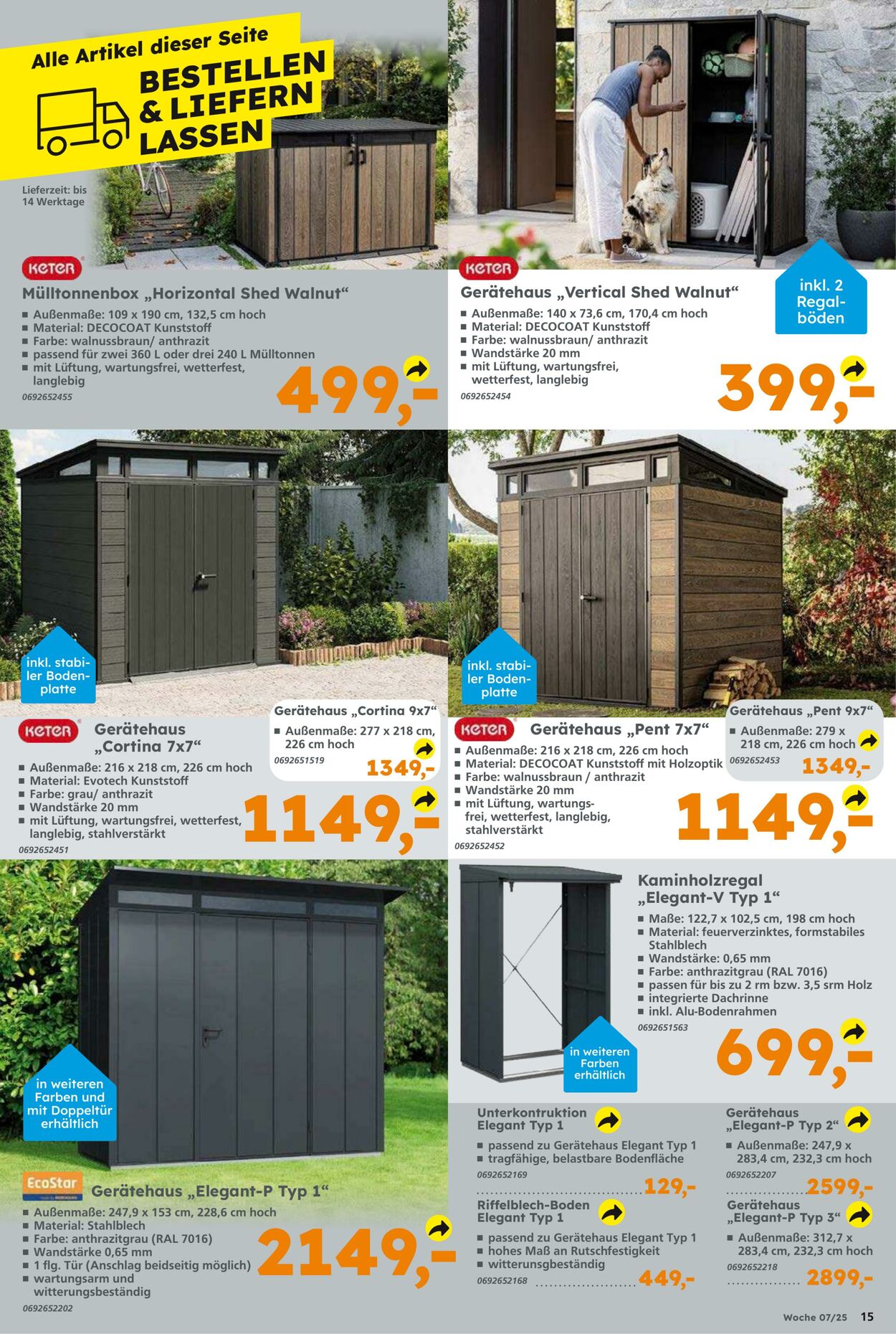 Prospekt Globus Baumarkt 09.02.2025 - 15.02.2025