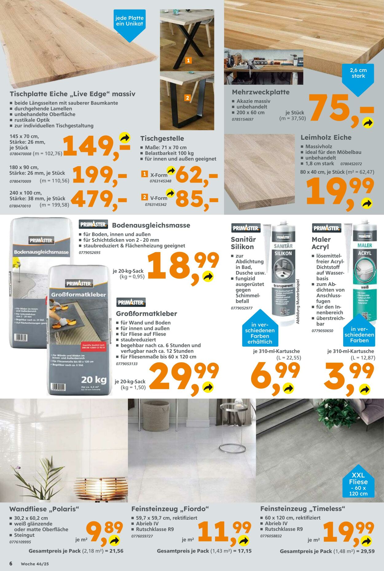 Prospekt Globus Baumarkt 09.11.2025 - 15.11.2025