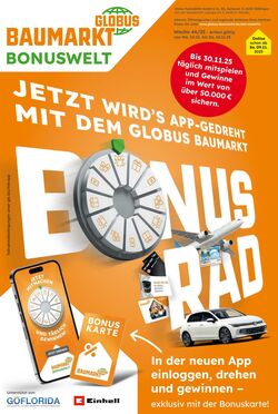 Prospekt Globus Baumarkt 20.04.2025 - 26.04.2025