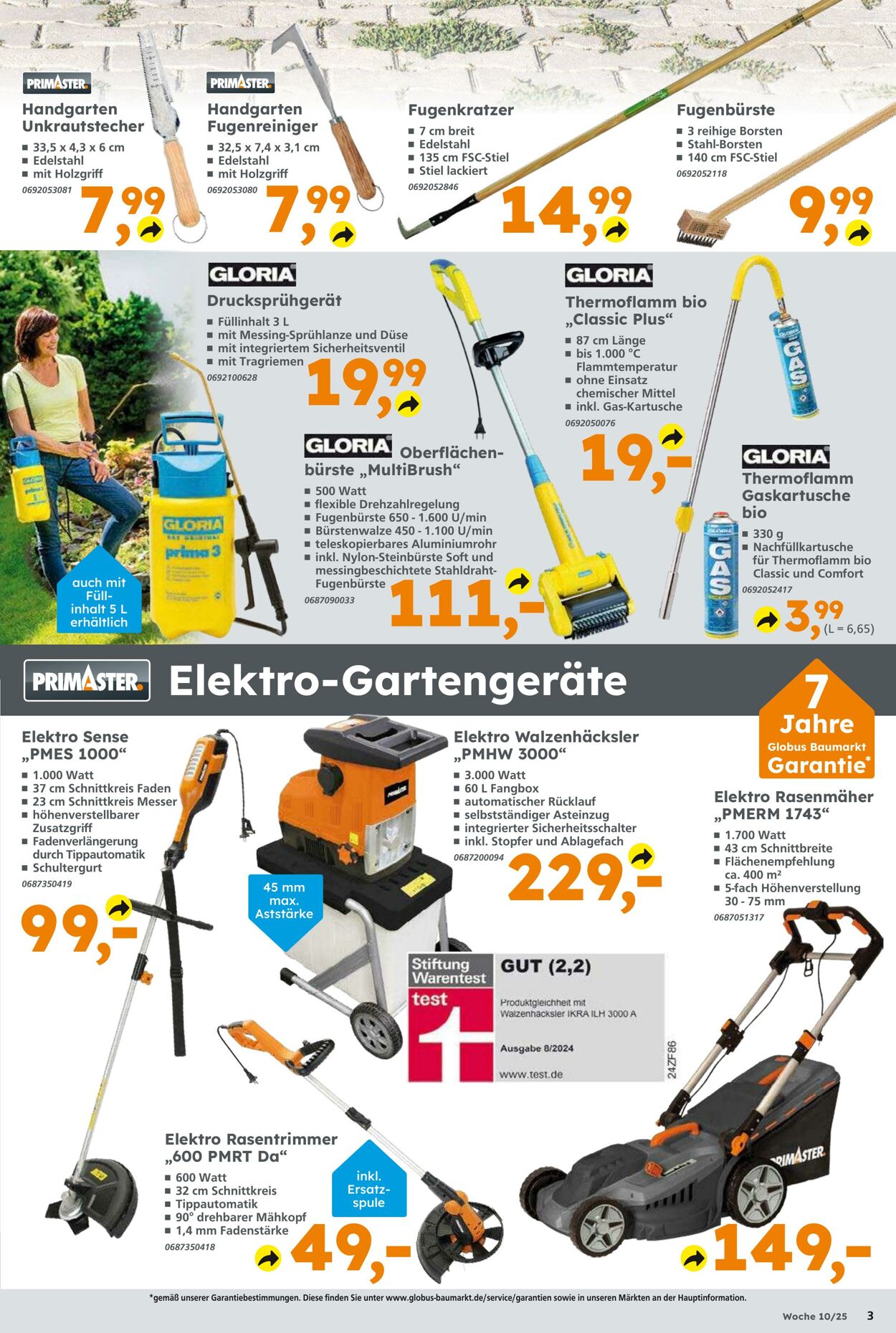 Prospekt Globus Baumarkt 02.03.2025 - 08.03.2025