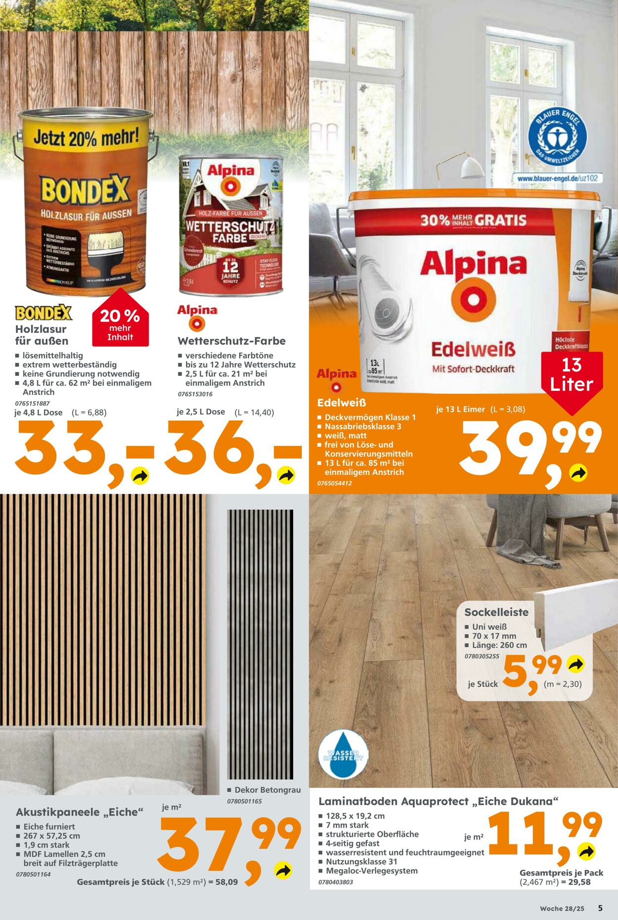 Prospekt Globus Baumarkt 06.07.2025 - 12.07.2025