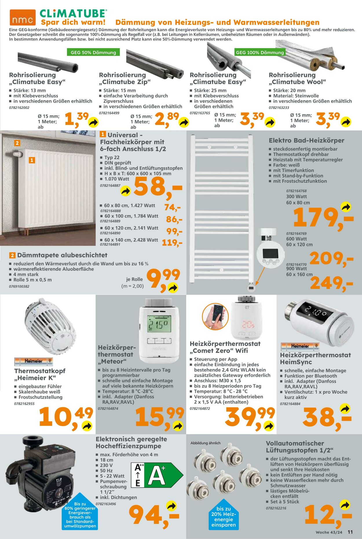 Prospekt Globus Baumarkt 20.10.2024 - 26.10.2024