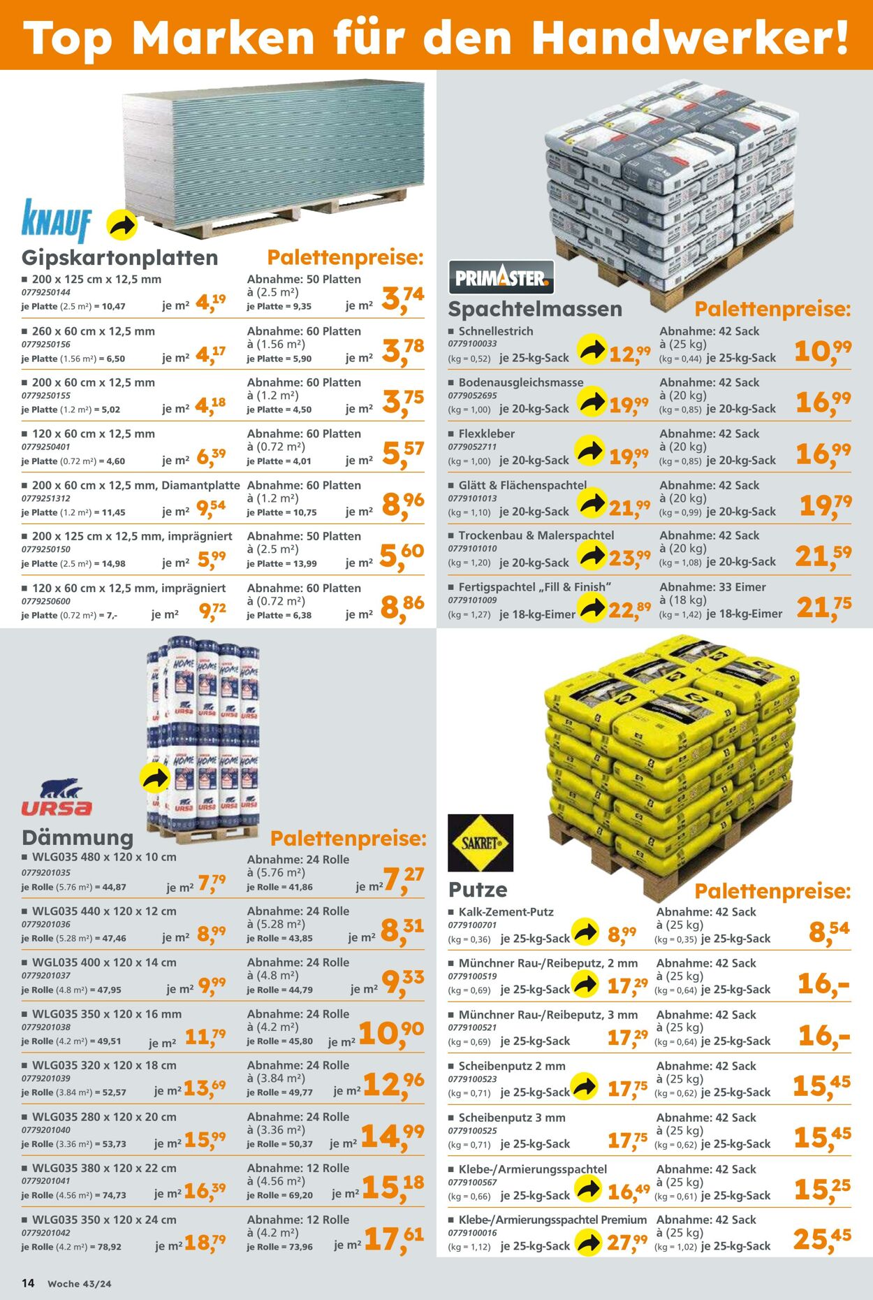 Prospekt Globus Baumarkt 20.10.2024 - 26.10.2024