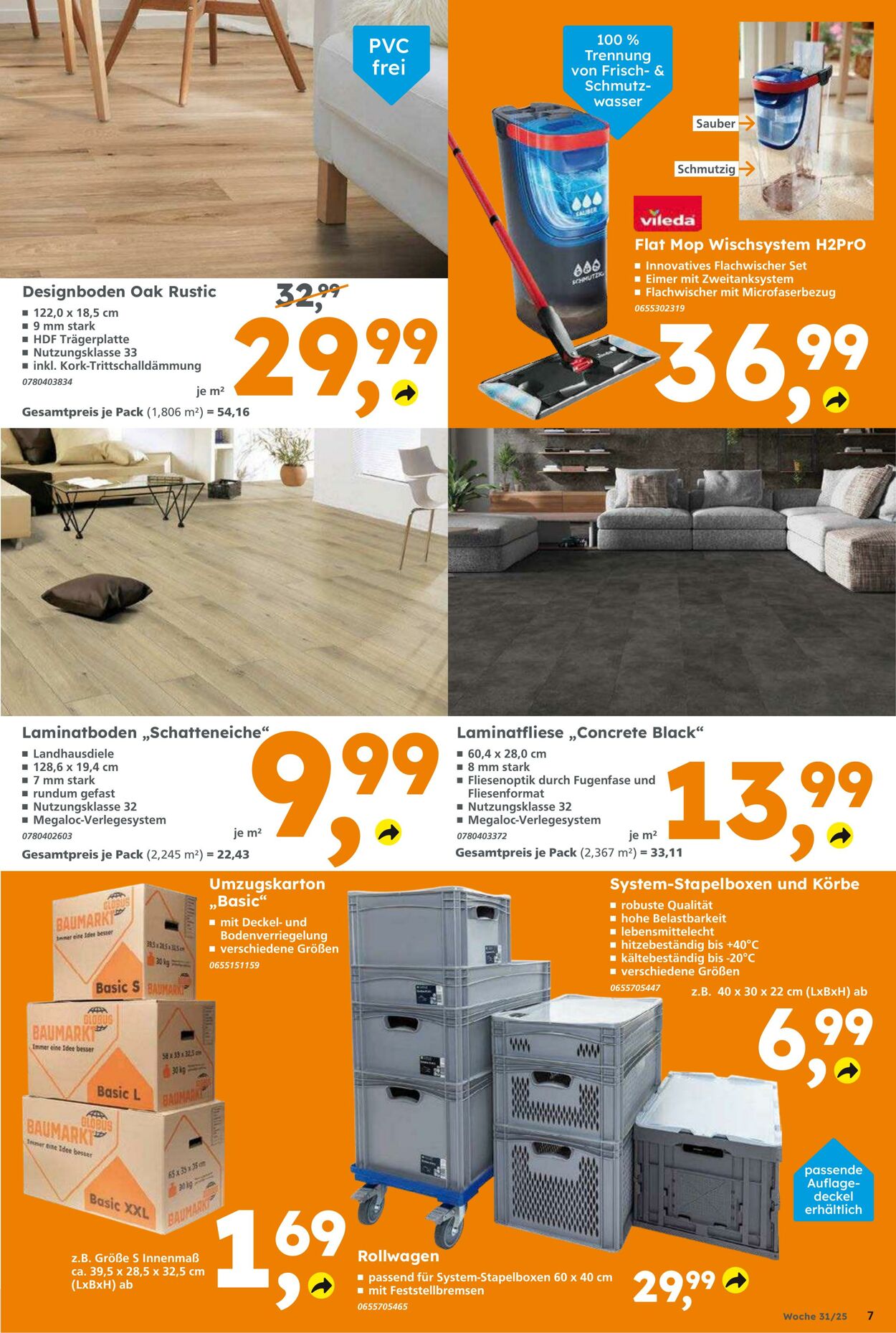 Prospekt Globus Baumarkt 27.07.2025 - 02.08.2025