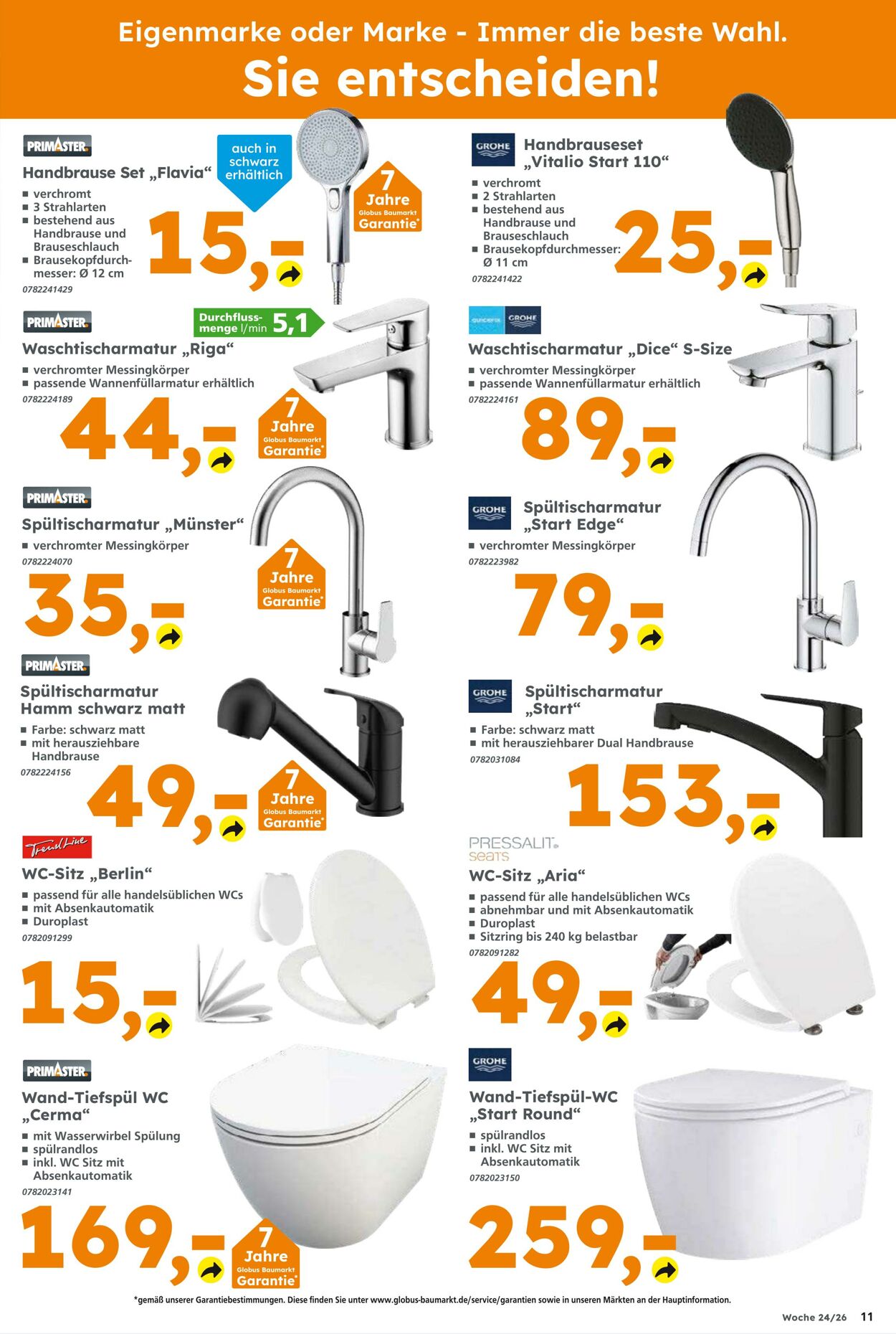 Prospekt Globus Baumarkt 07.06.2026 - 13.06.2026